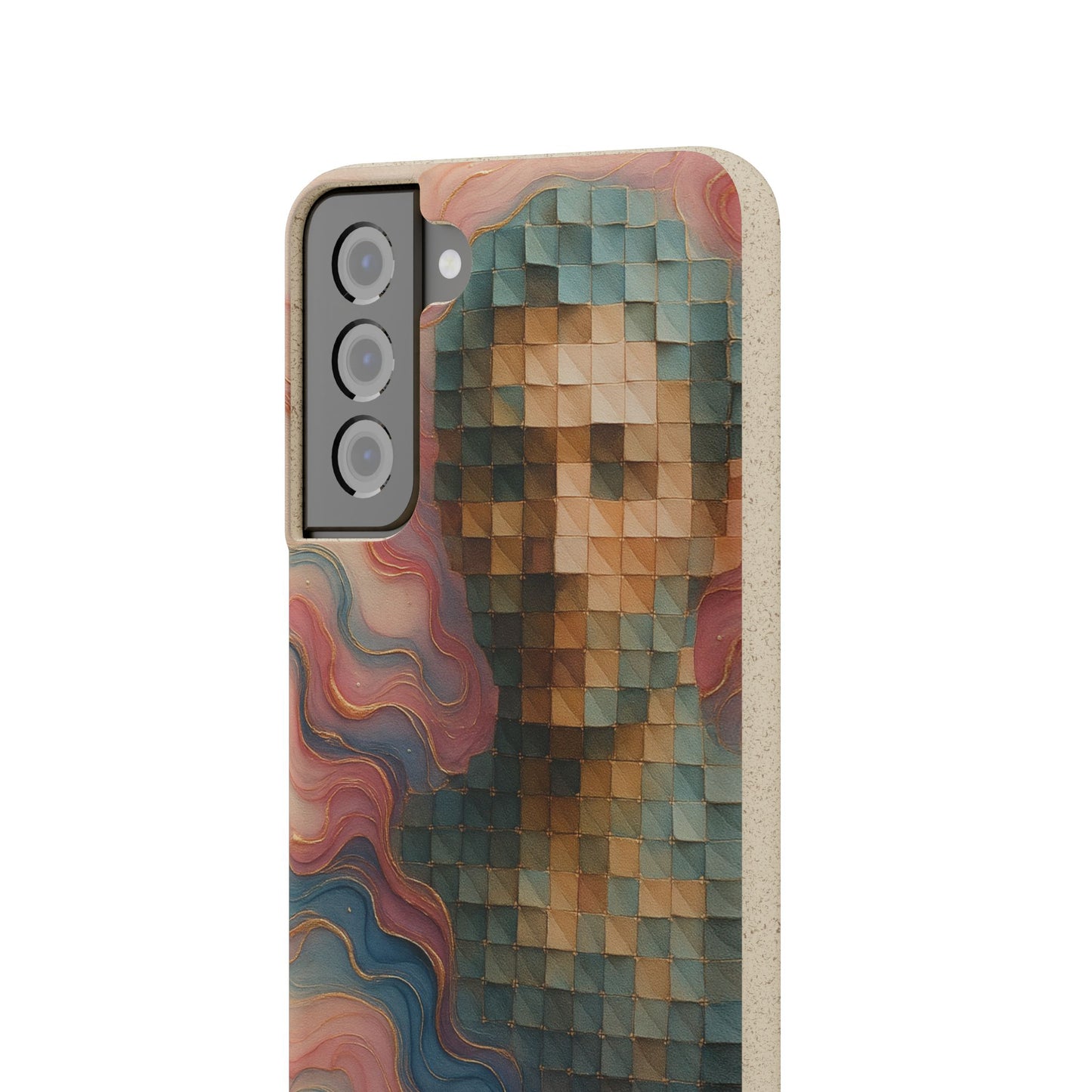 Mosaic Dreams & Liquid Flow - Biodegradable Case