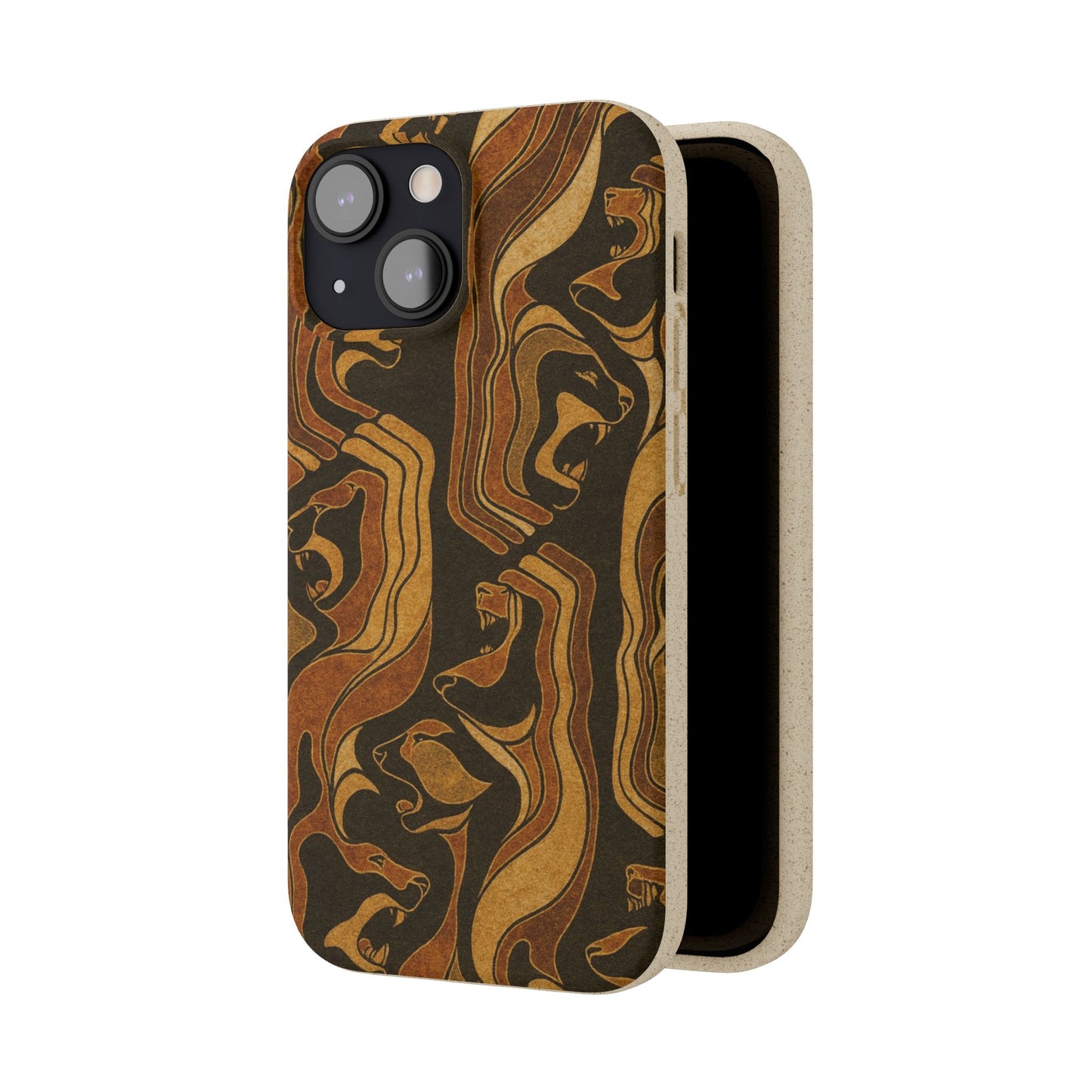 Wooden Wolves of Night - Biodegradable Case
