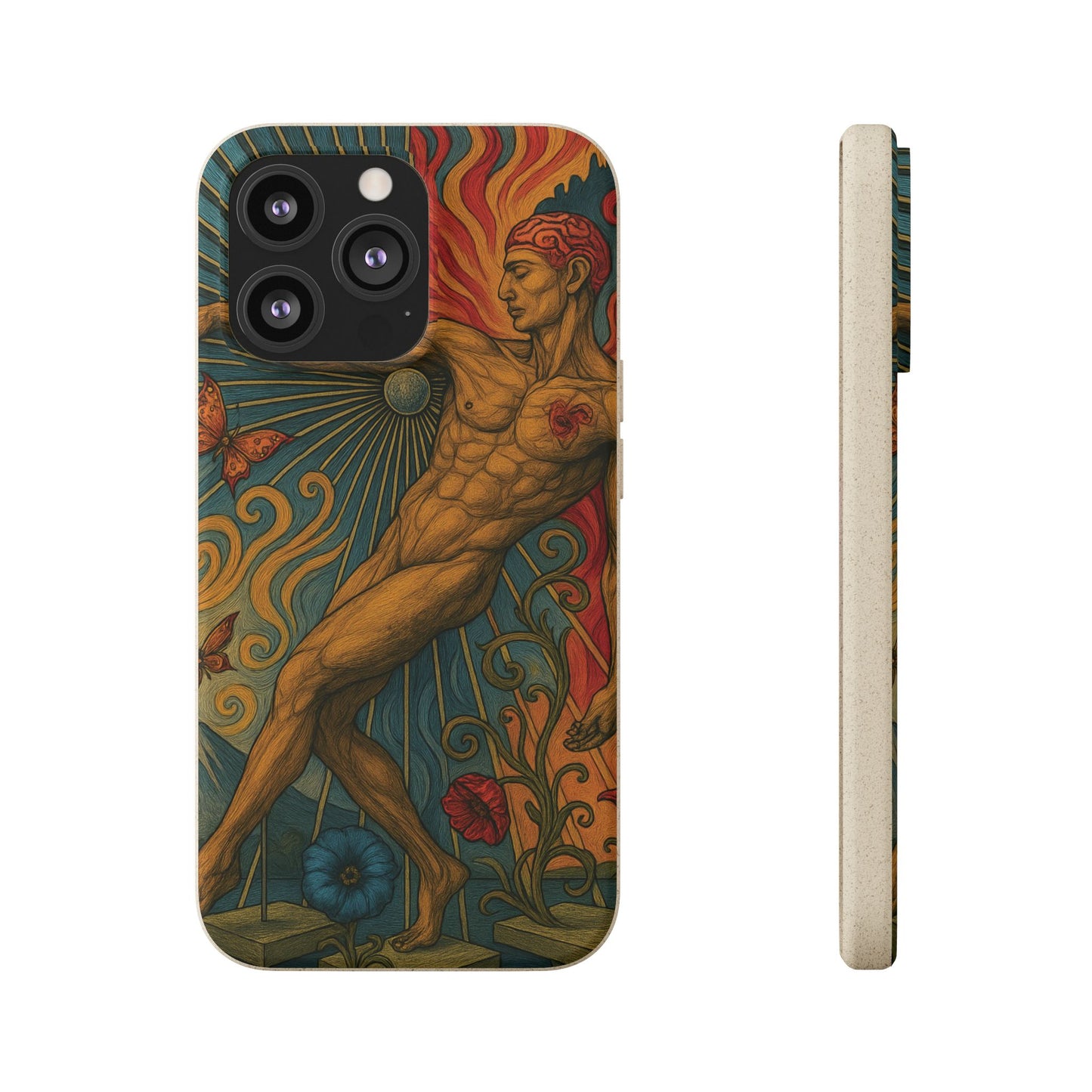 Mind, Spirit & Art - Biodegradable Case