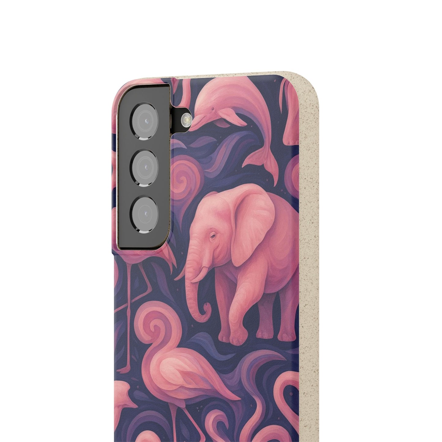 Pink Animalia - Biodegradable Case