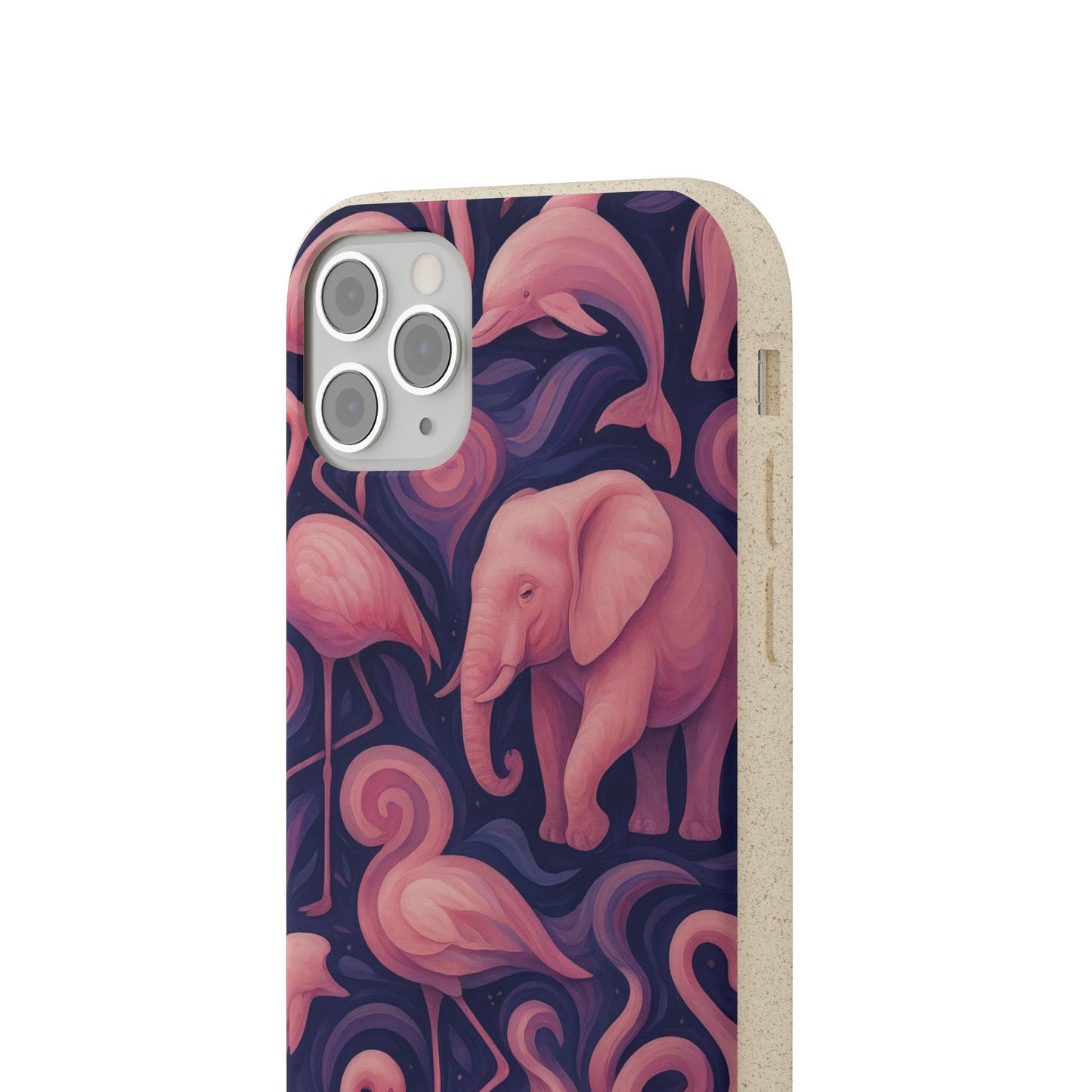 Pink Animalia - Biodegradable Case