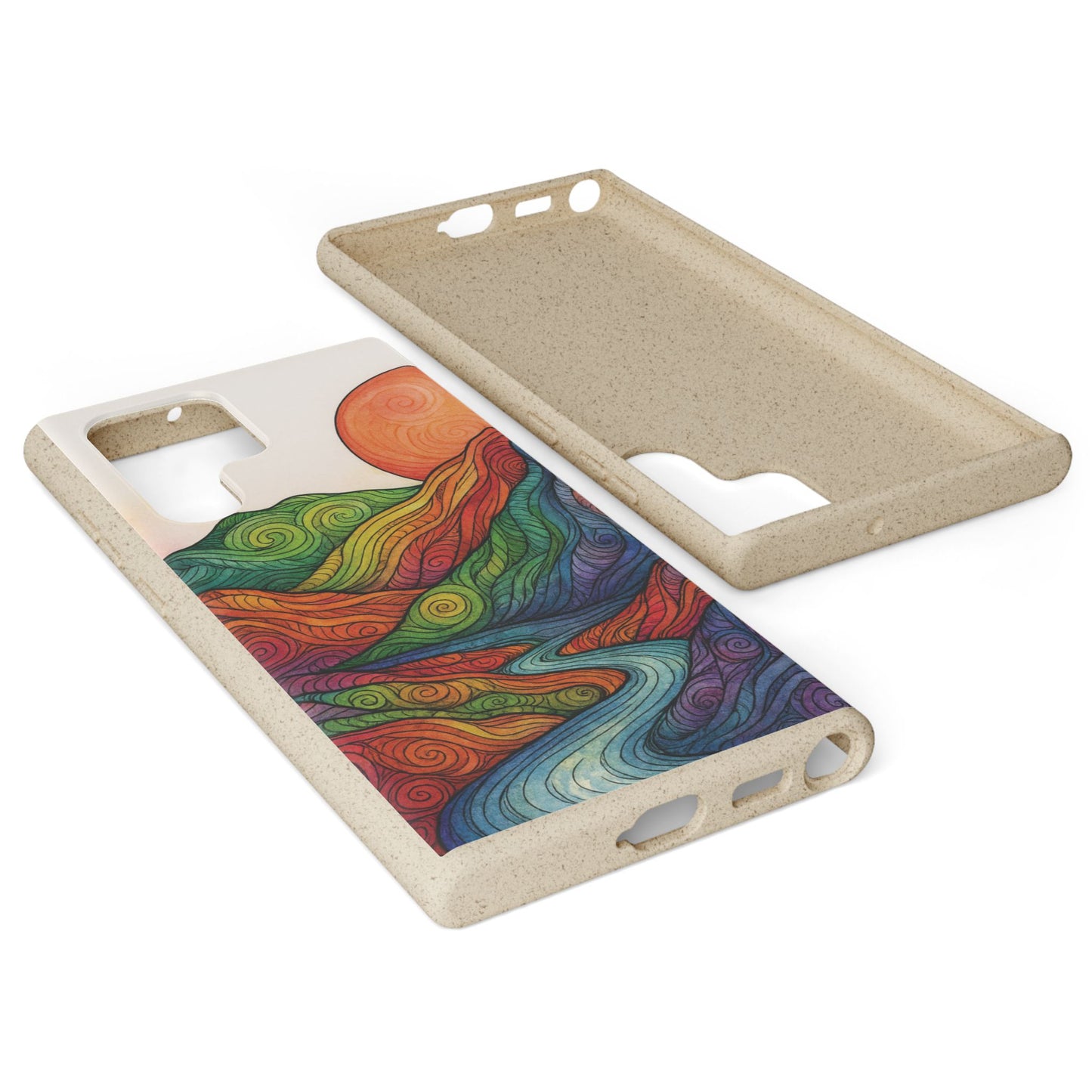 Watercolor Nature - Biodegradable Case