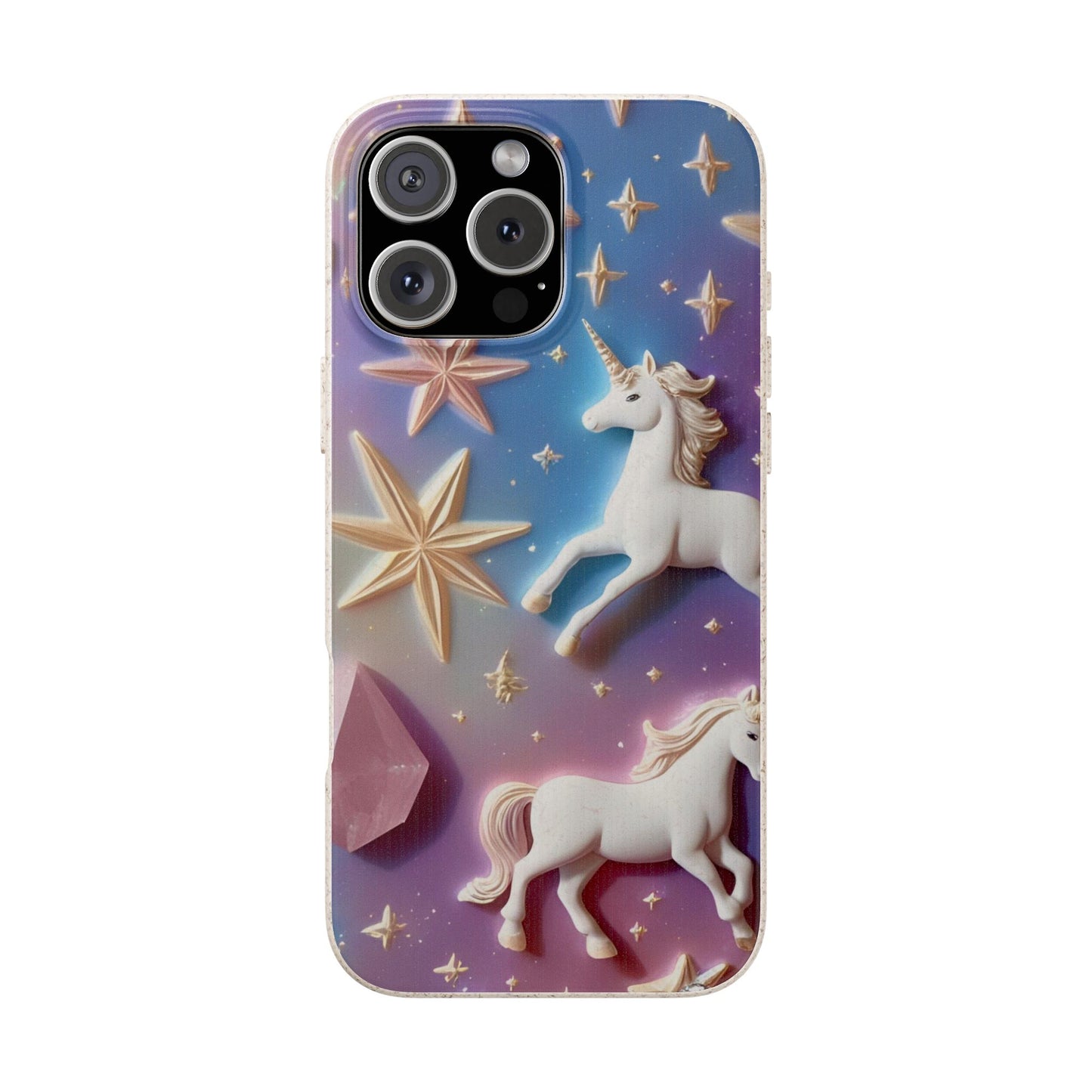 Unicorns & Gems - Biodegradable Case