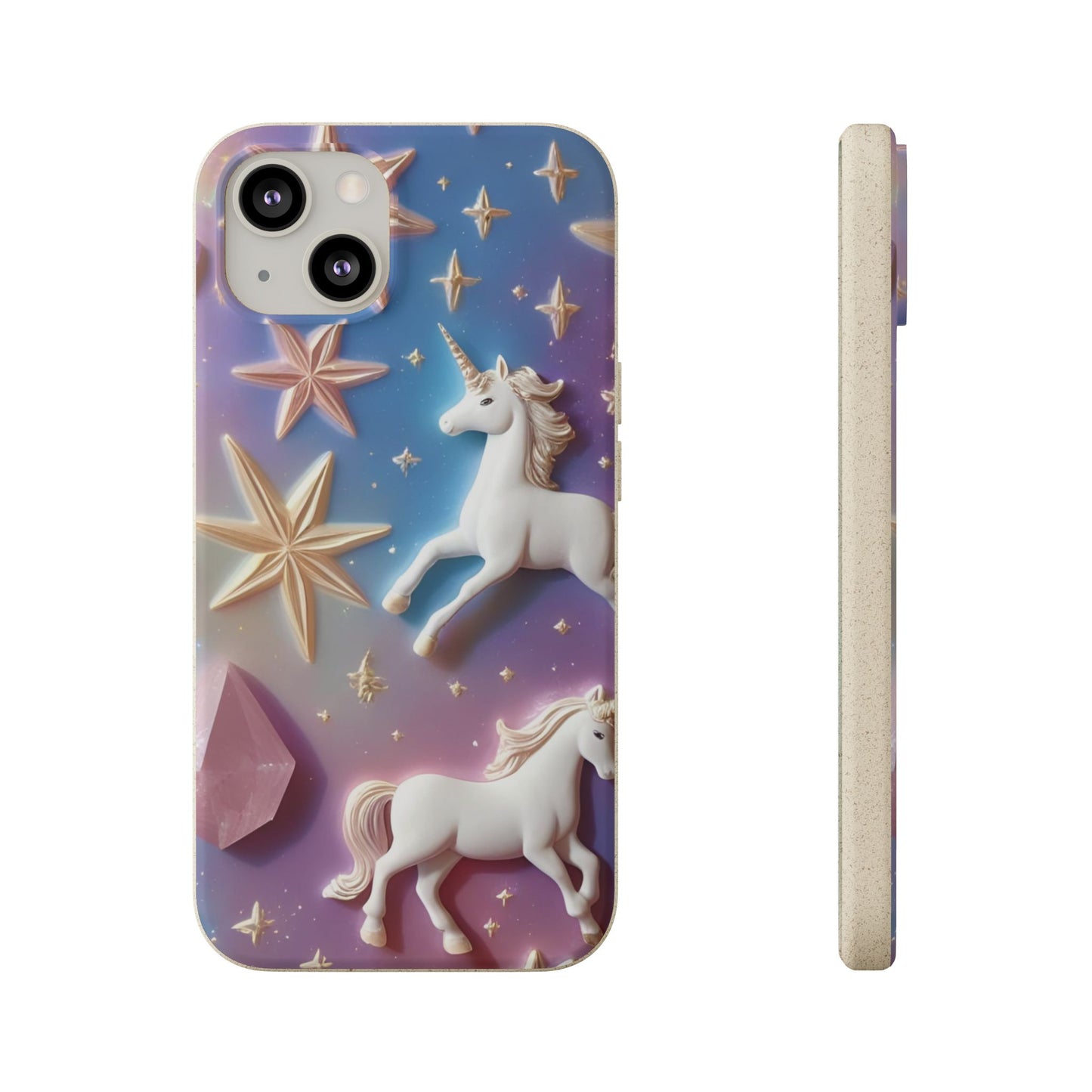 Unicorns & Gems - Biodegradable Case
