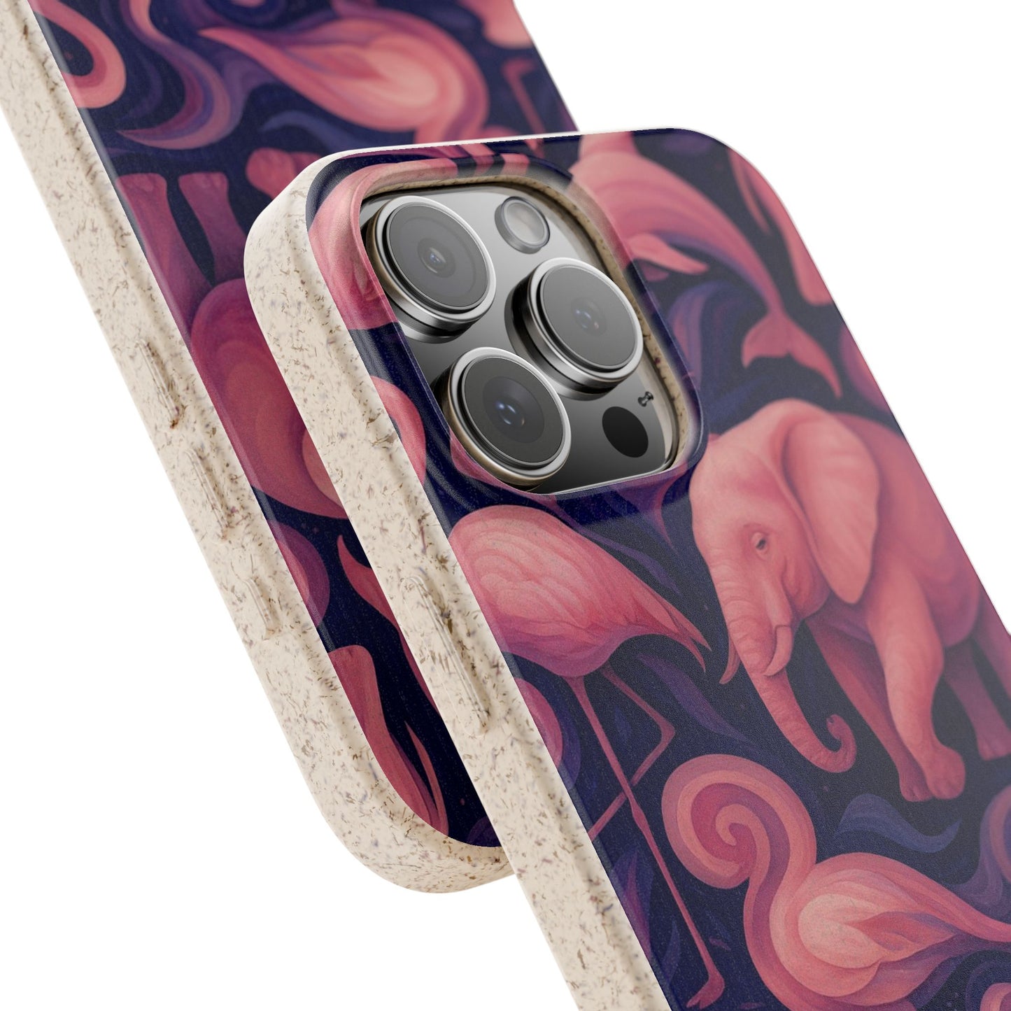 Pink Animalia - Biodegradable Case
