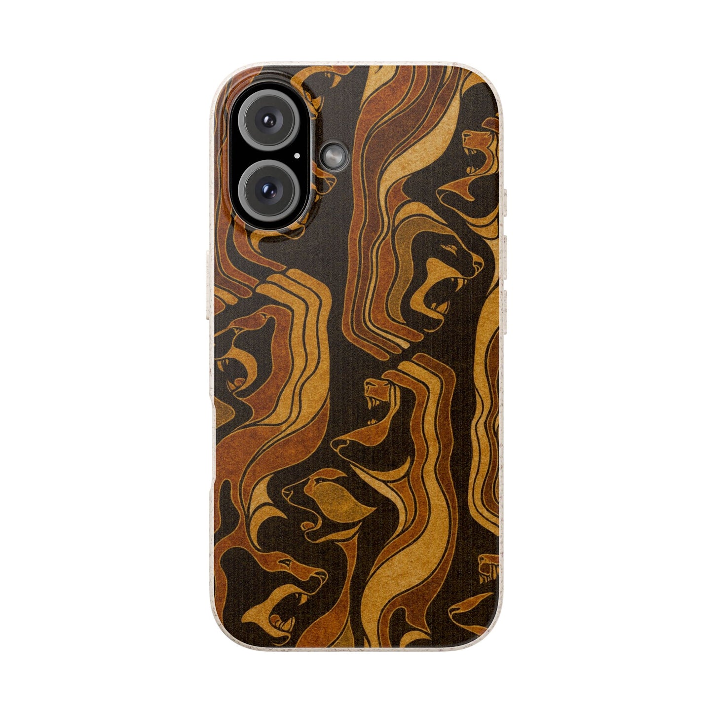 Wooden Wolves of Night - Biodegradable Case