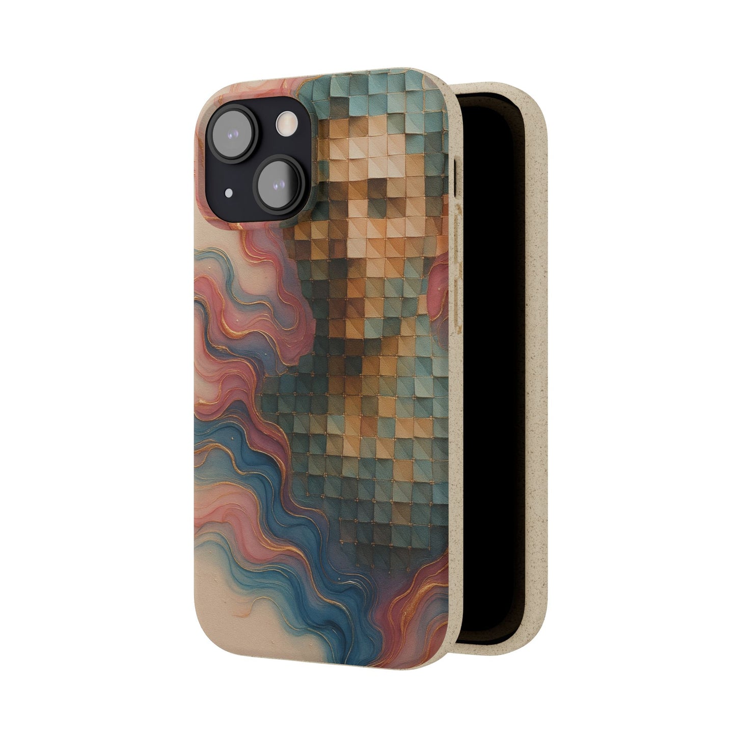 Mosaic Dreams & Liquid Flow - Biodegradable Case