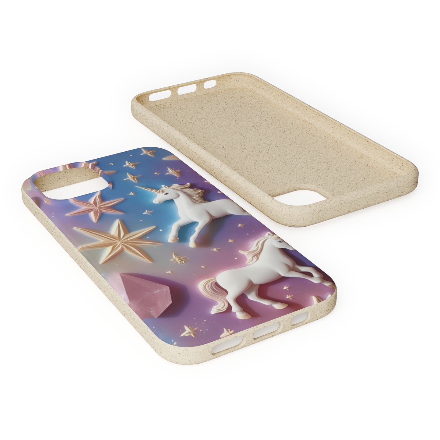 Unicorns & Gems - Biodegradable Case