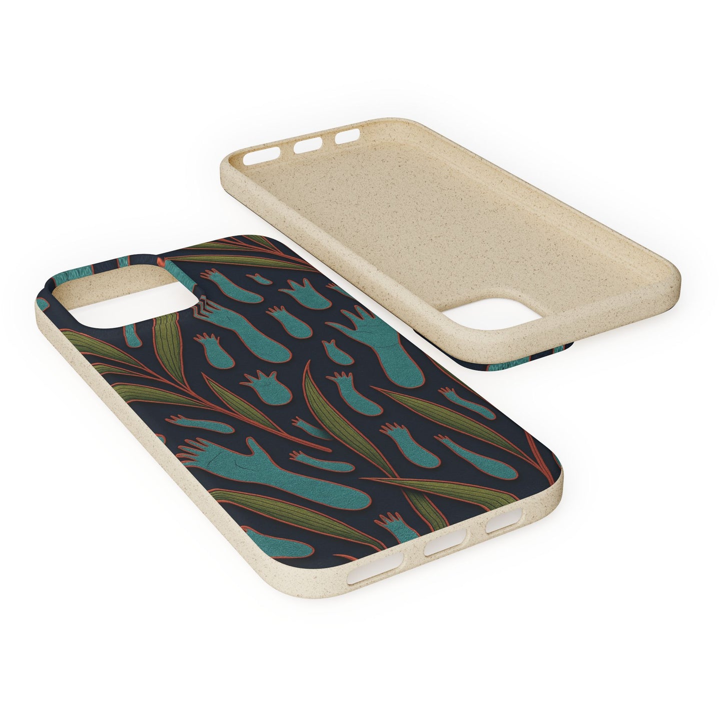 Handprints and Foliage - Biodegradable Case