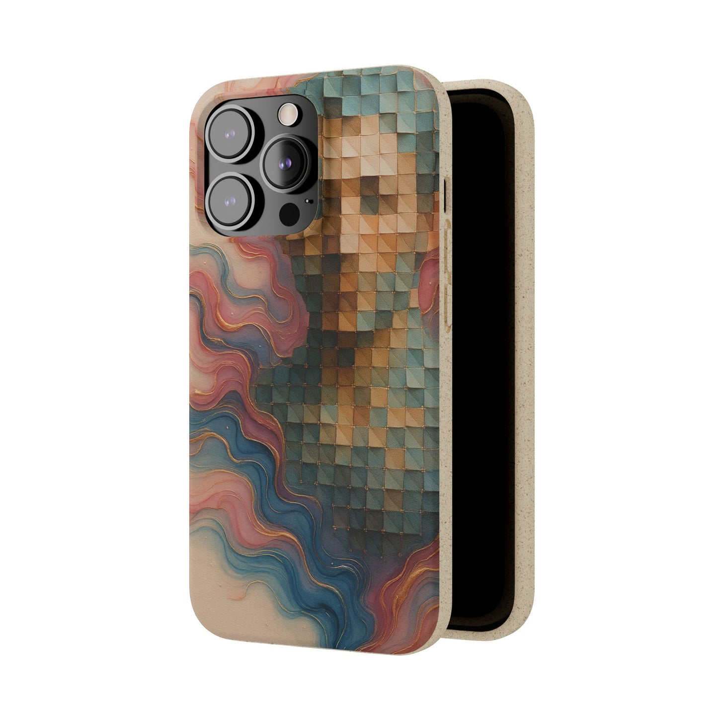 Mosaic Dreams & Liquid Flow - Biodegradable Case