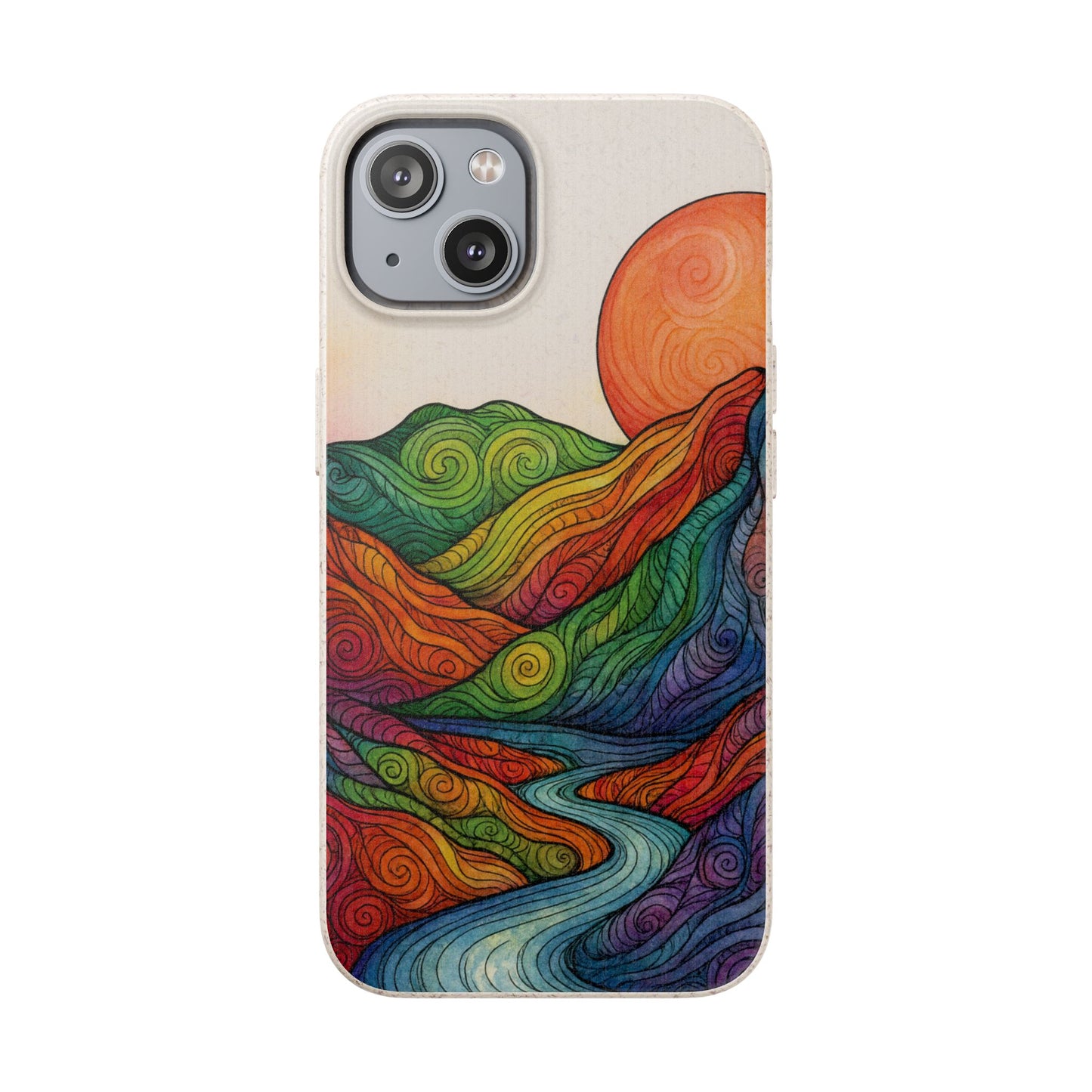 Watercolor Nature - Biodegradable Case