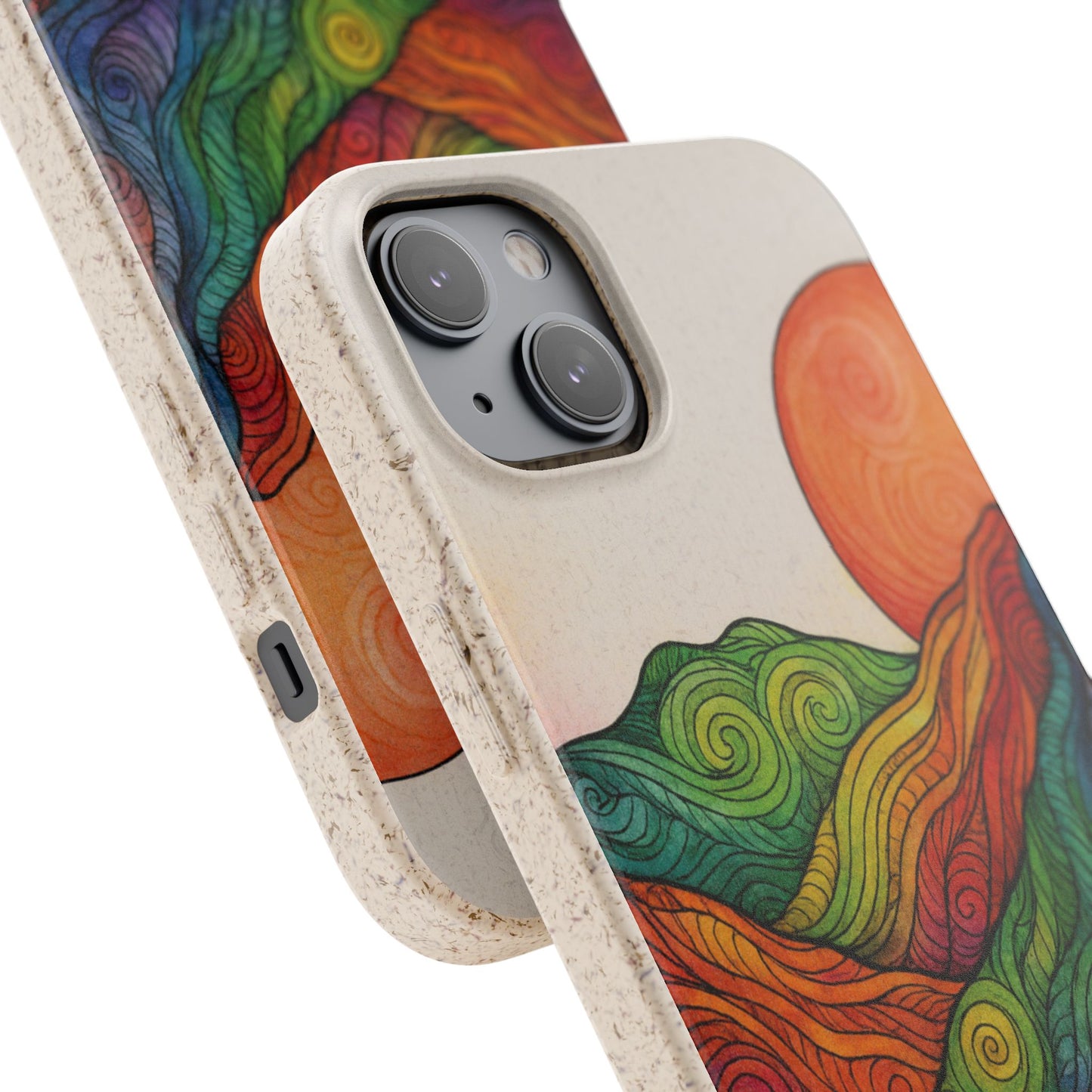 Watercolor Nature - Biodegradable Case