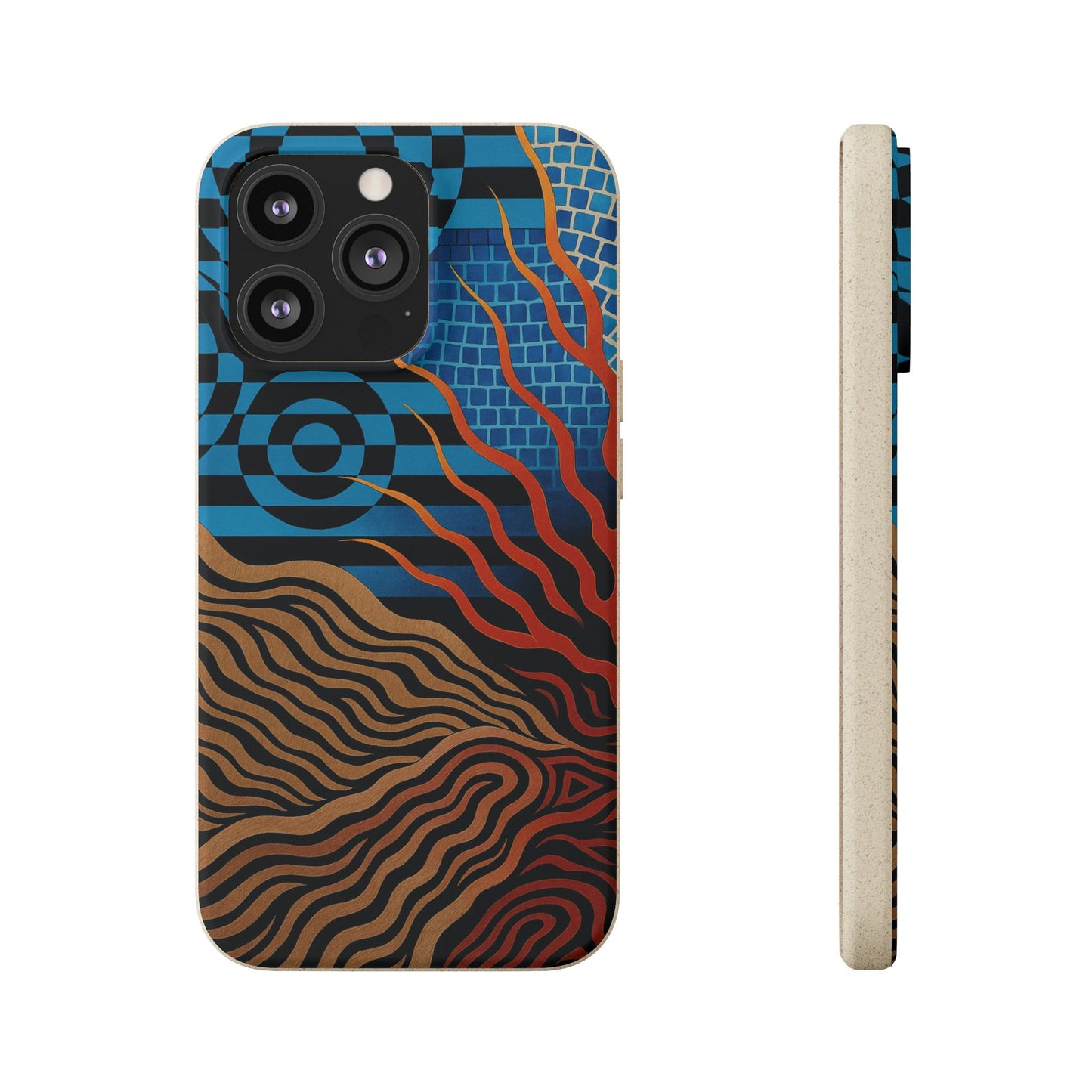 Disco Abstract Sunburst - Biodegradable Case