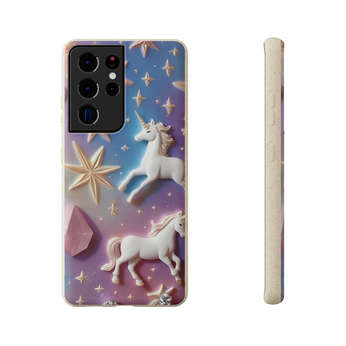 Unicorns & Gems - Biodegradable Case
