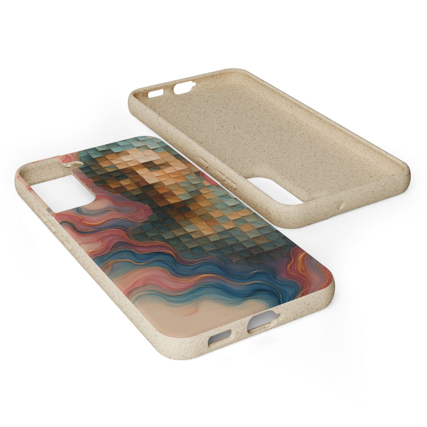 Mosaic Dreams & Liquid Flow - Biodegradable Case