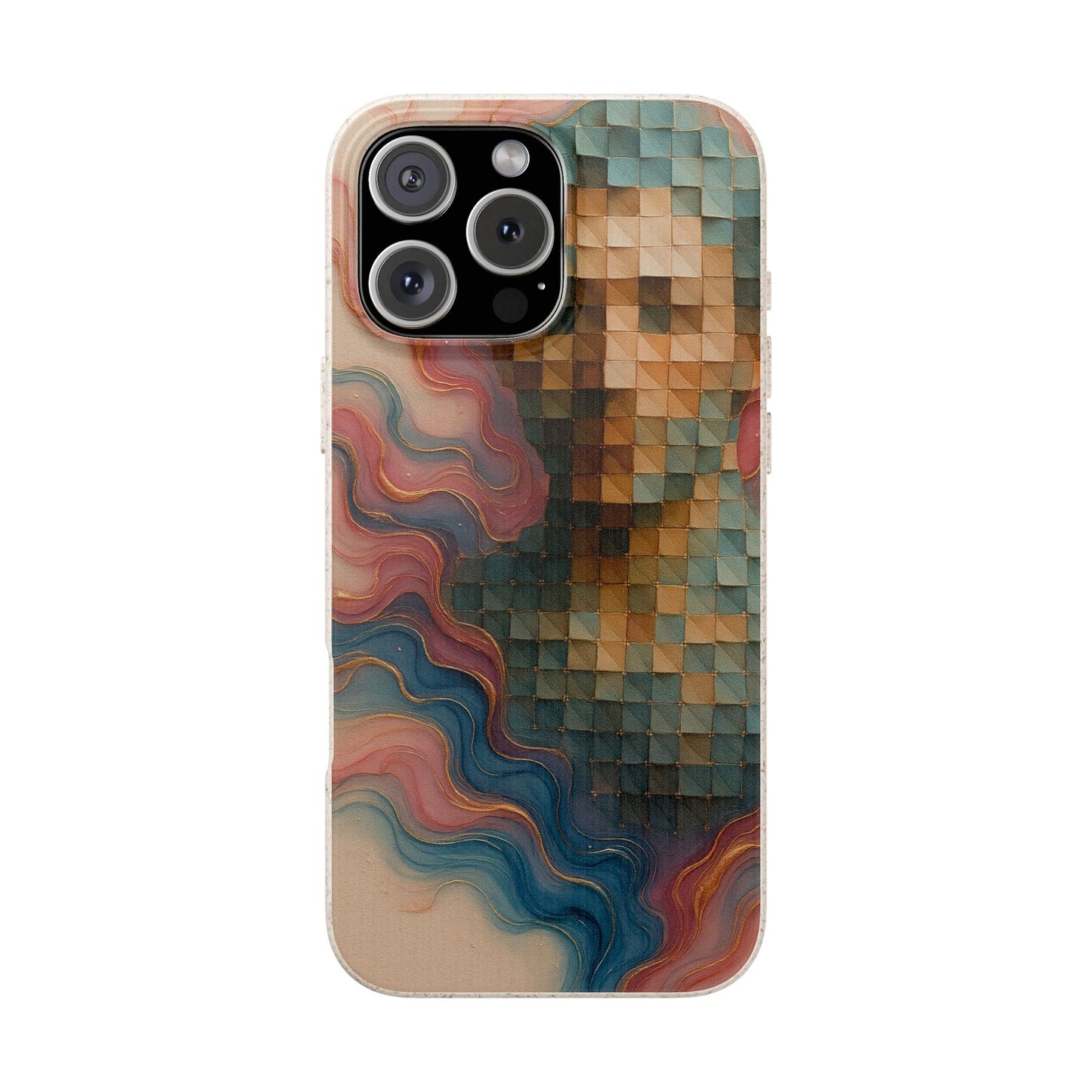 Mosaic Dreams & Liquid Flow - Biodegradable Case