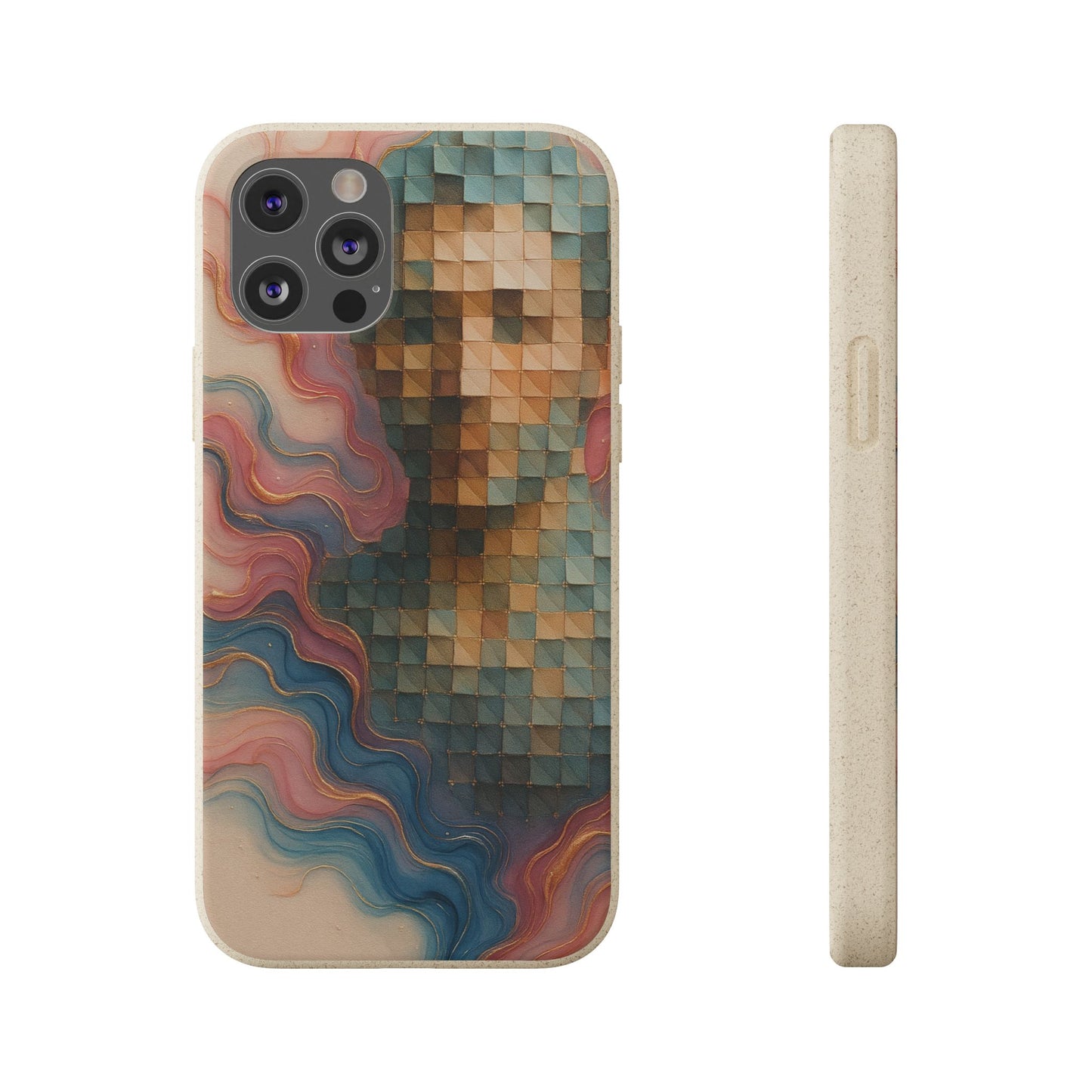 Mosaic Dreams & Liquid Flow - Biodegradable Case
