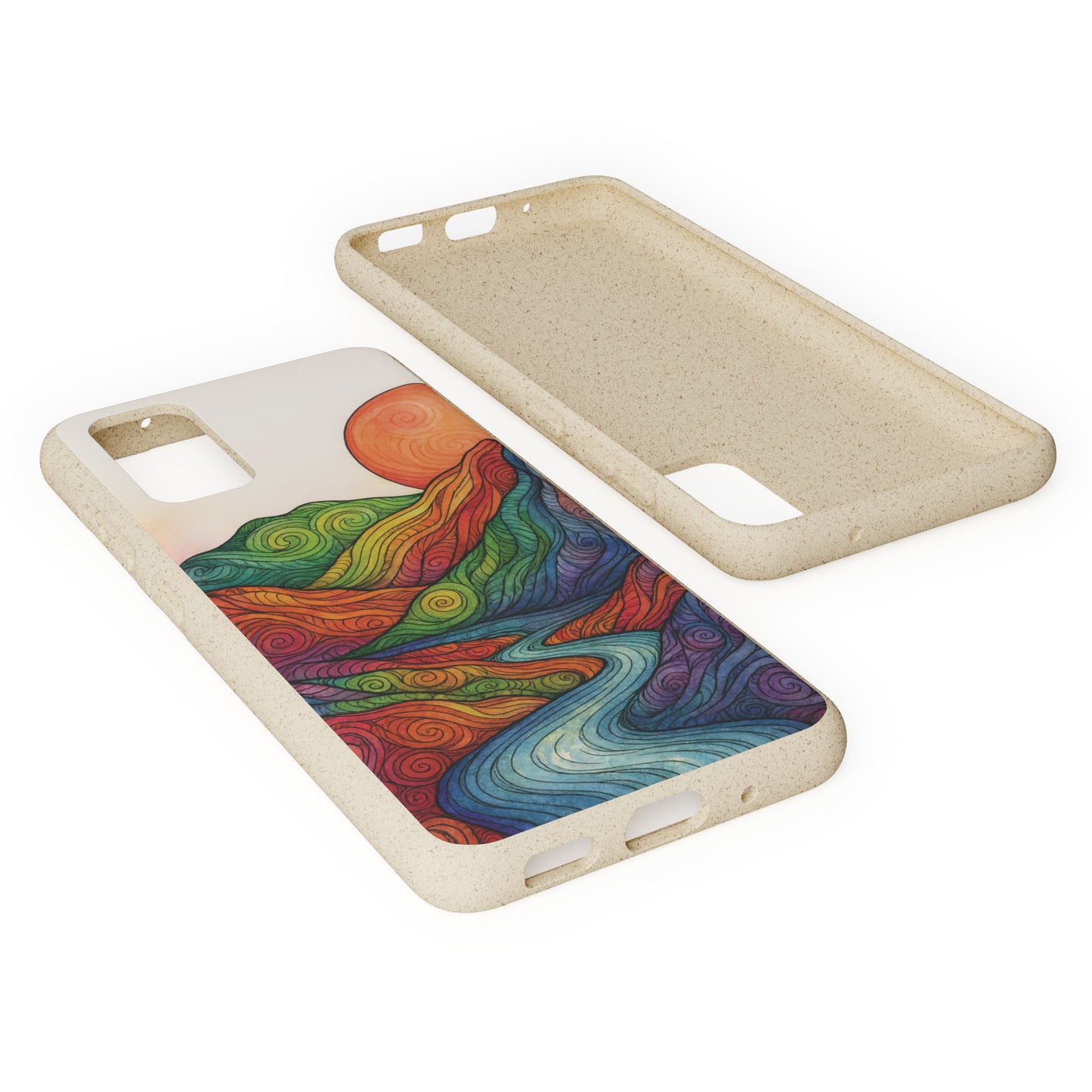 Watercolor Nature - Biodegradable Case