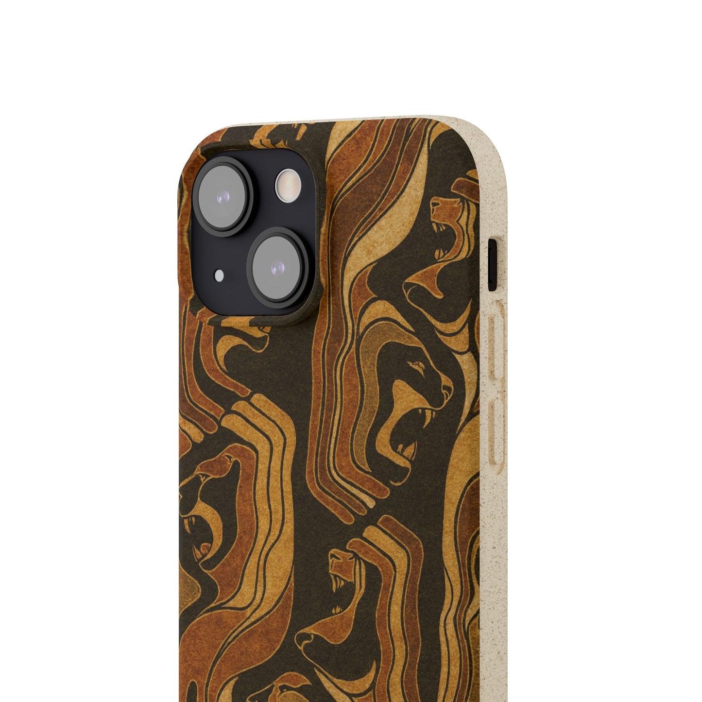 Wooden Wolves of Night - Biodegradable Case