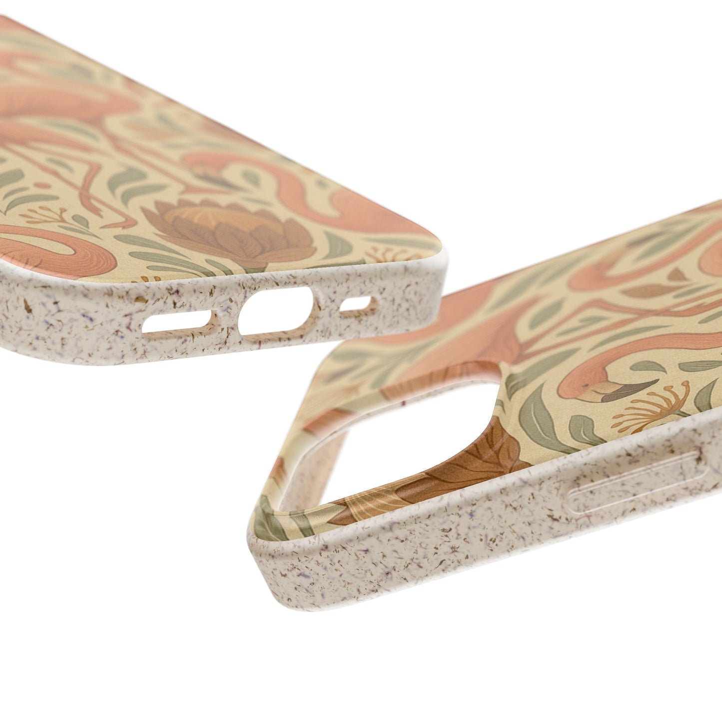 Eco-Natural Flamingo - Biodegradable Case