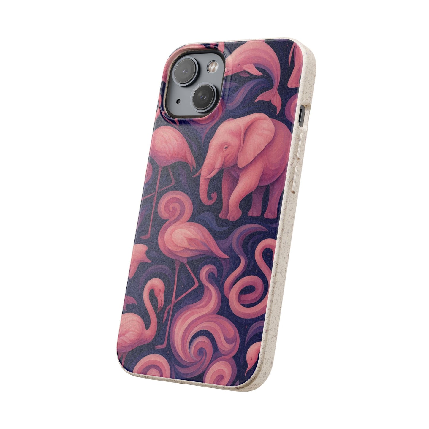 Pink Animalia - Biodegradable Case