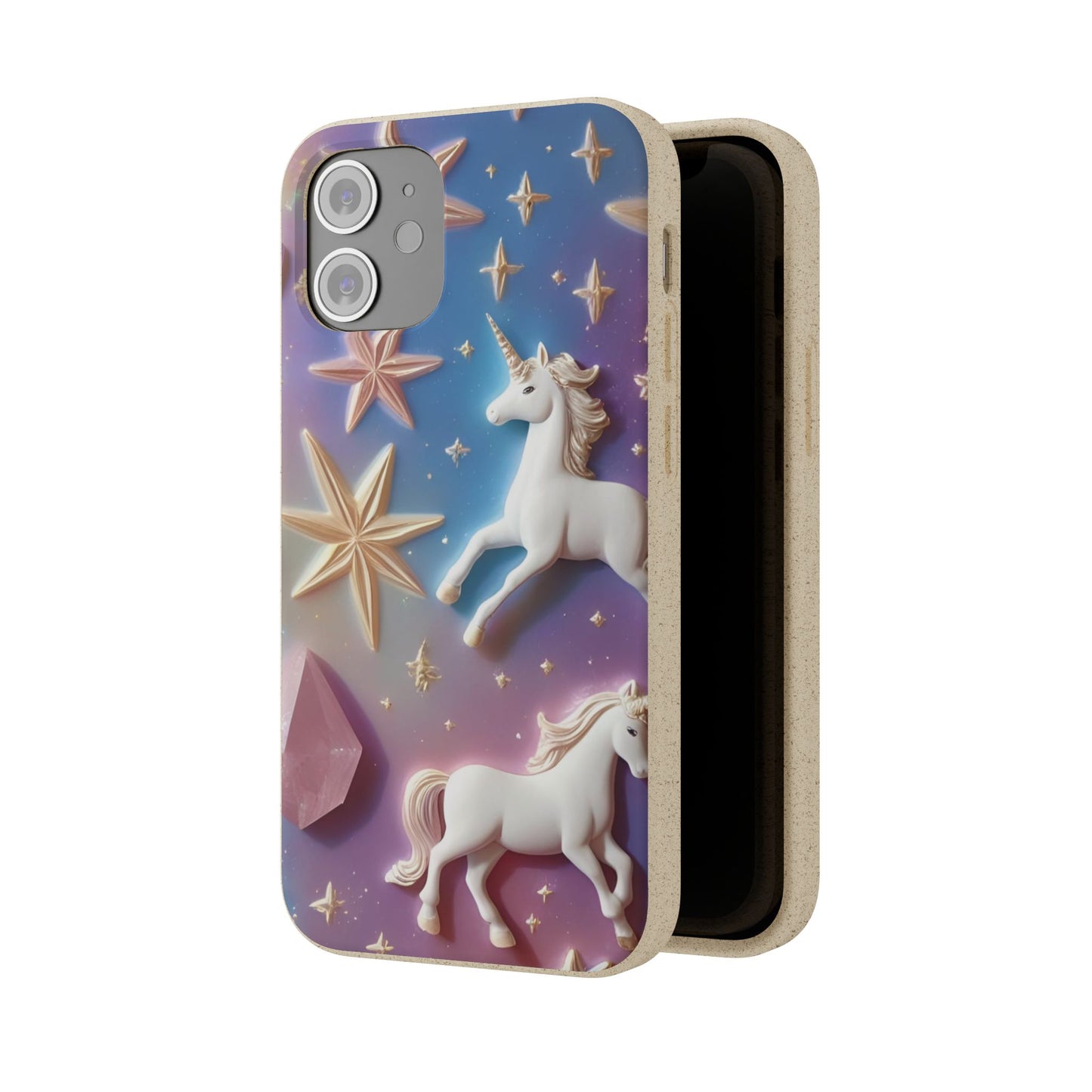 Unicorns & Gems - Biodegradable Case