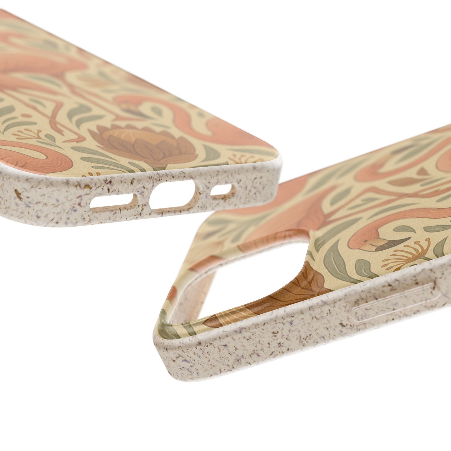 Eco-Natural Flamingo - Biodegradable Case