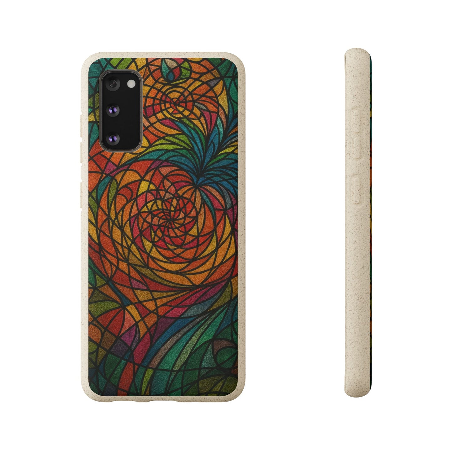 Stained Glass Abstract - Biodegradable Case