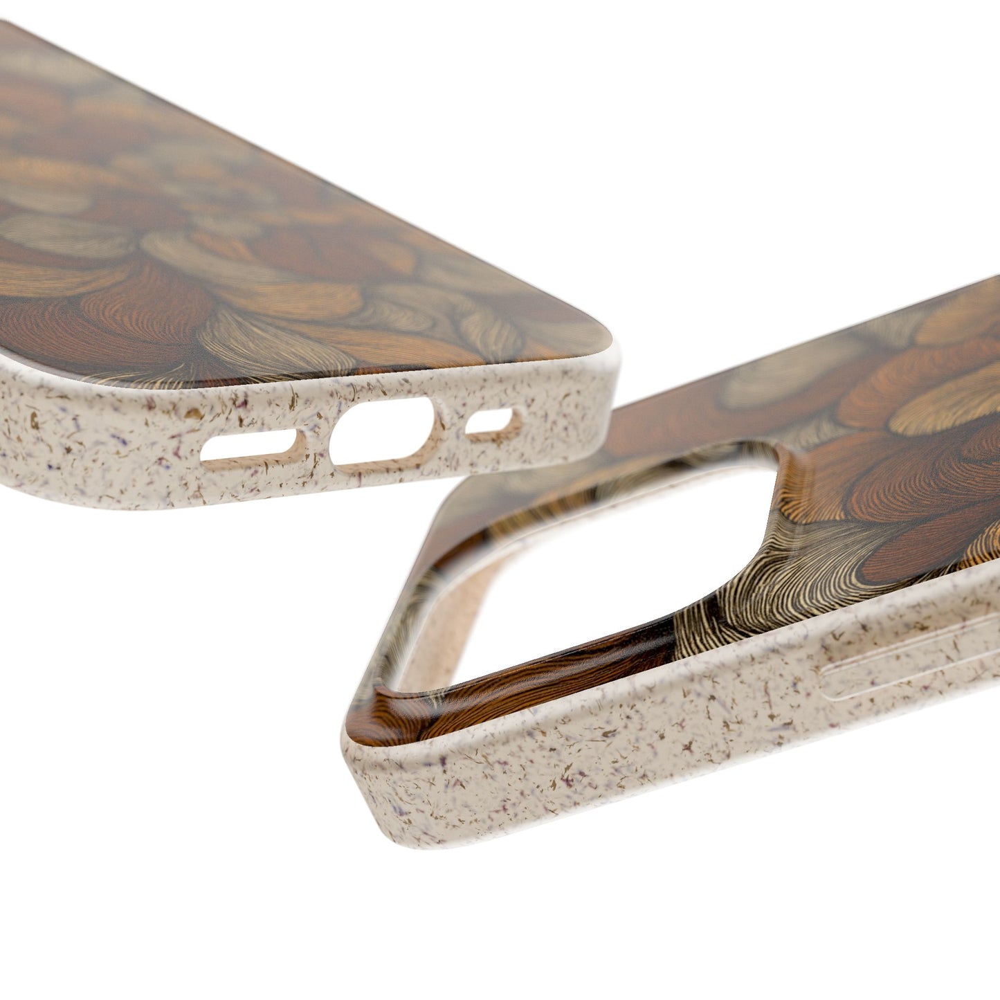 Earthy Mushroom Pedals - Biodegradable Case