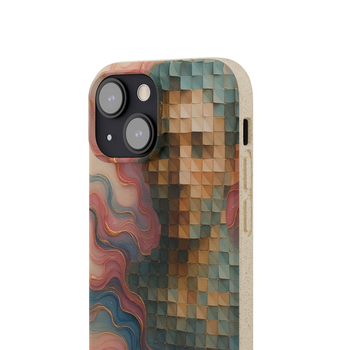 Mosaic Dreams & Liquid Flow - Biodegradable Case