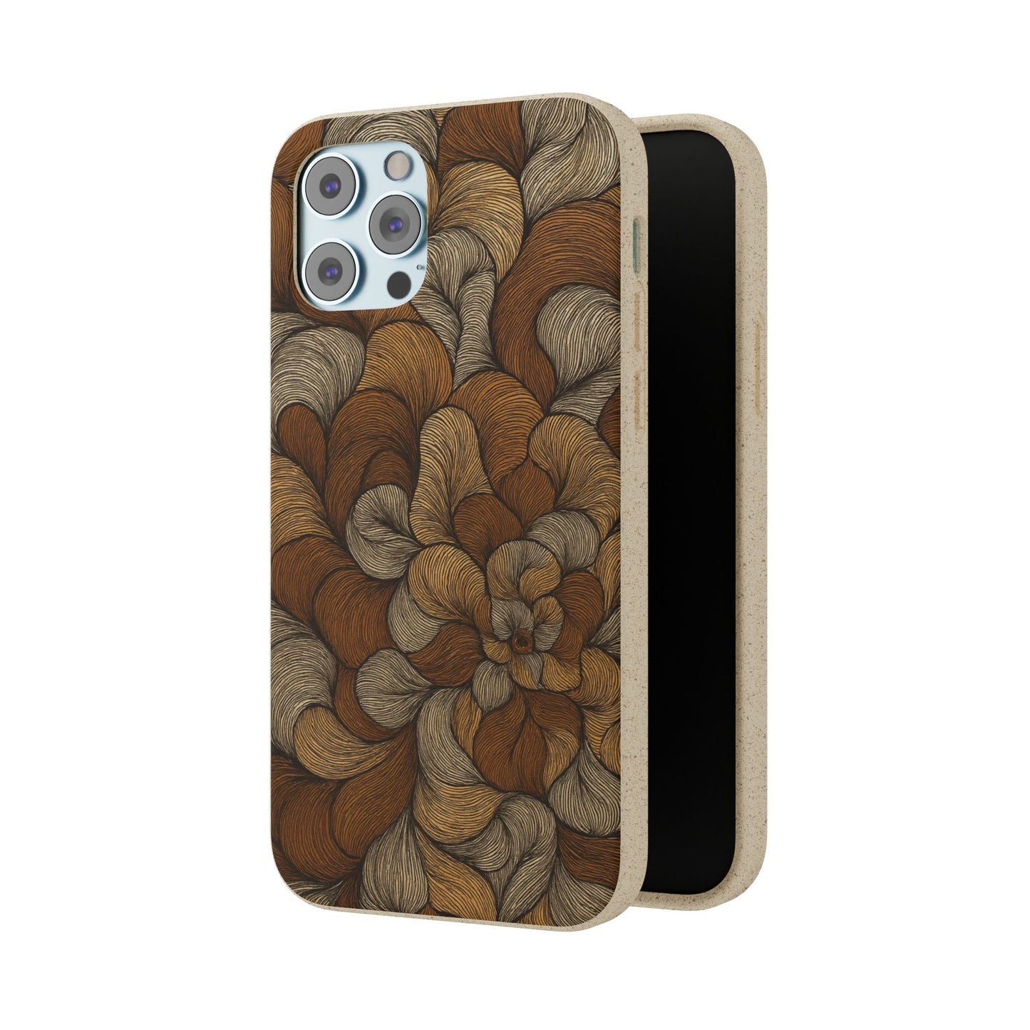 Earthy Mushroom Pedals - Biodegradable Case