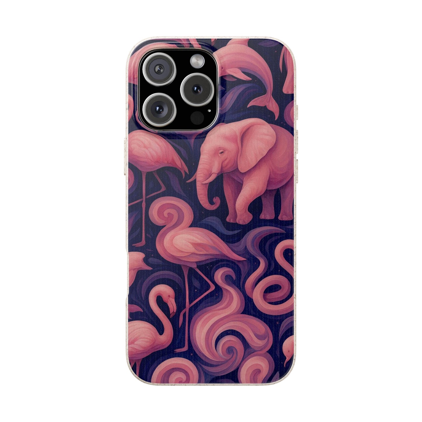Pink Animalia - Biodegradable Case