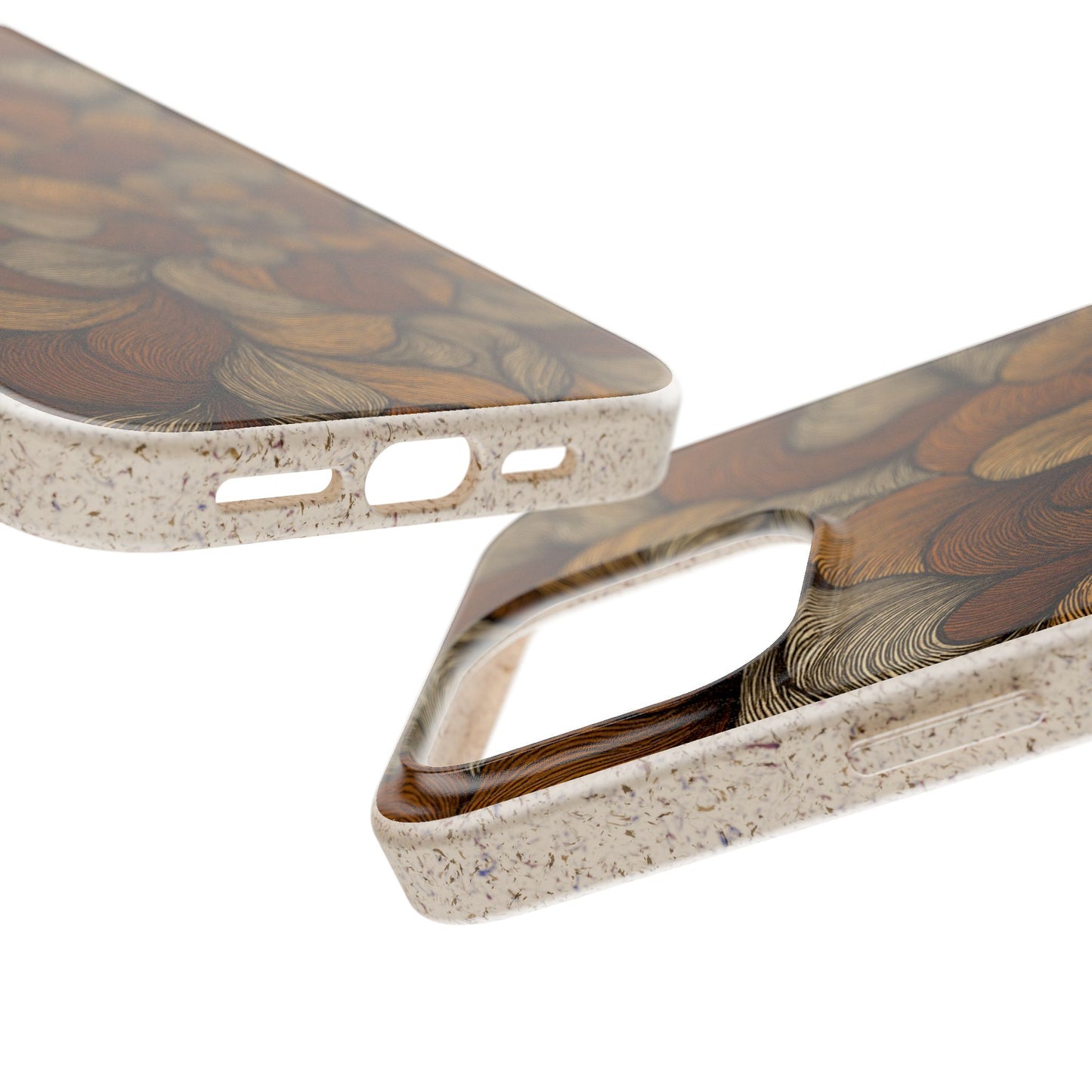 Earthy Mushroom Pedals - Biodegradable Case