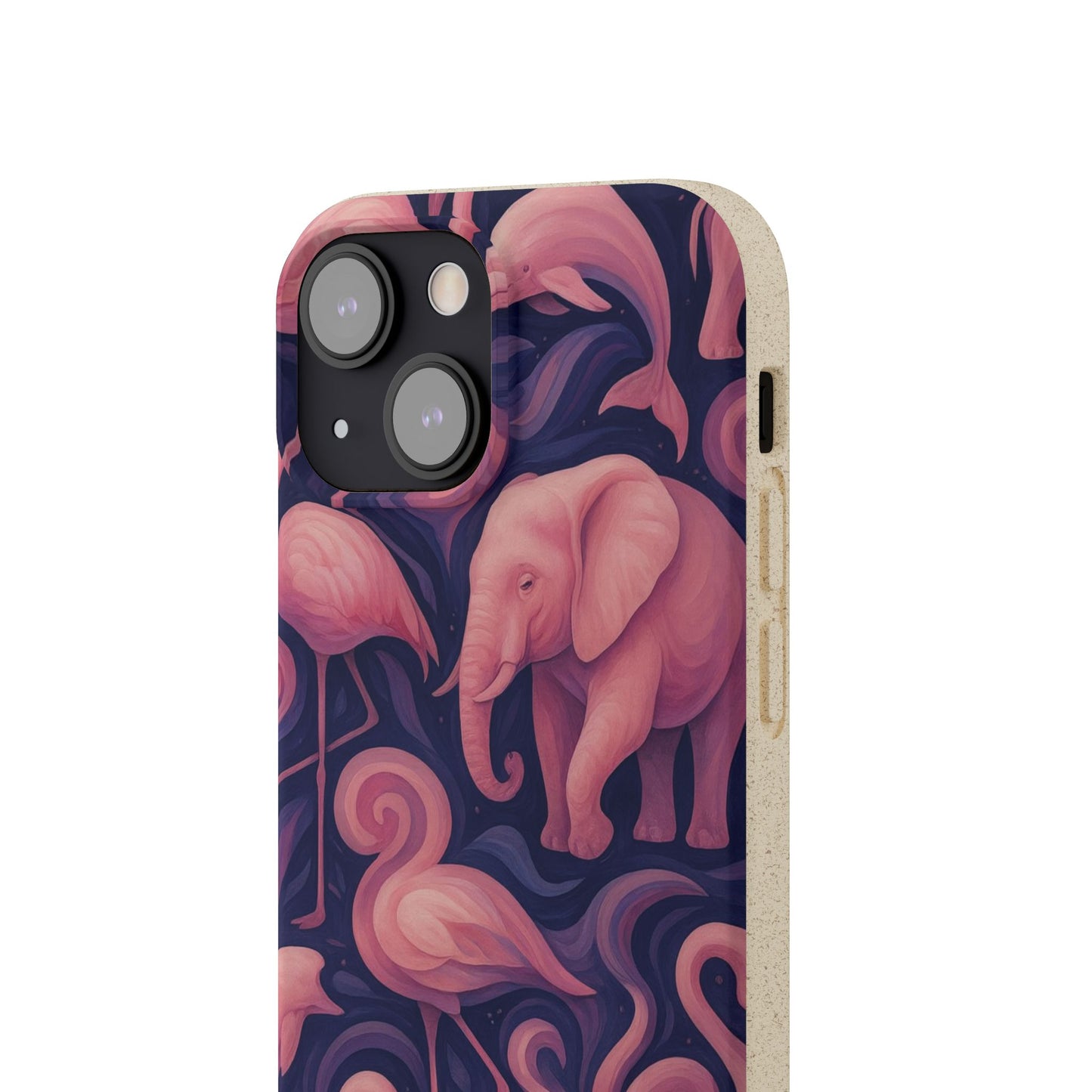 Pink Animalia - Biodegradable Case
