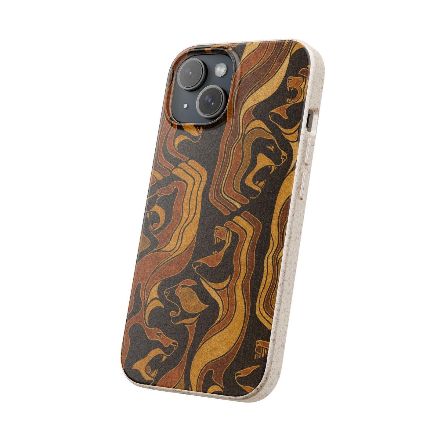 Wooden Wolves of Night - Biodegradable Case