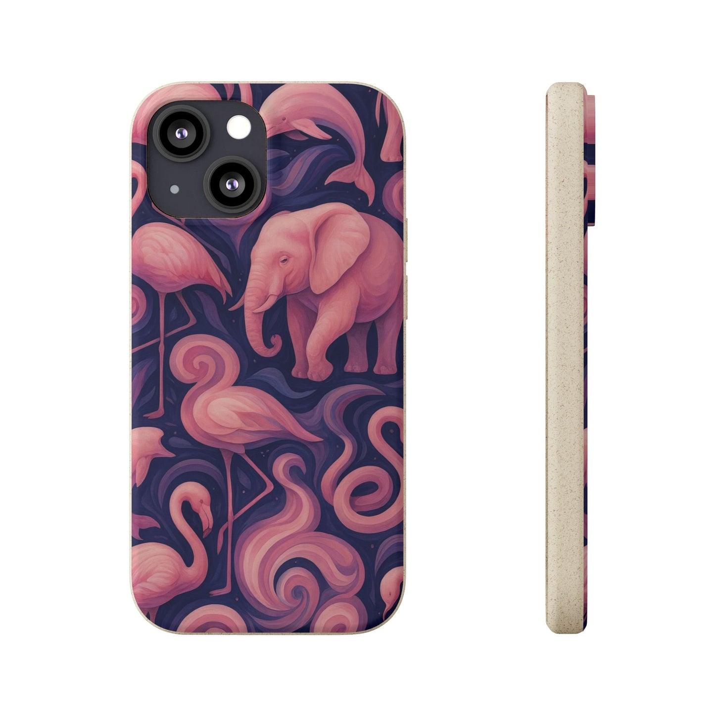 Pink Animalia - Biodegradable Case