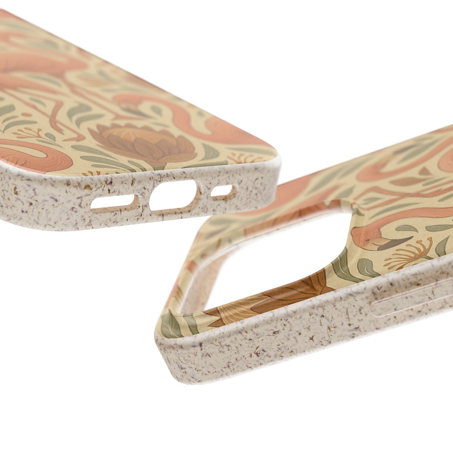 Eco-Natural Flamingo - Biodegradable Case