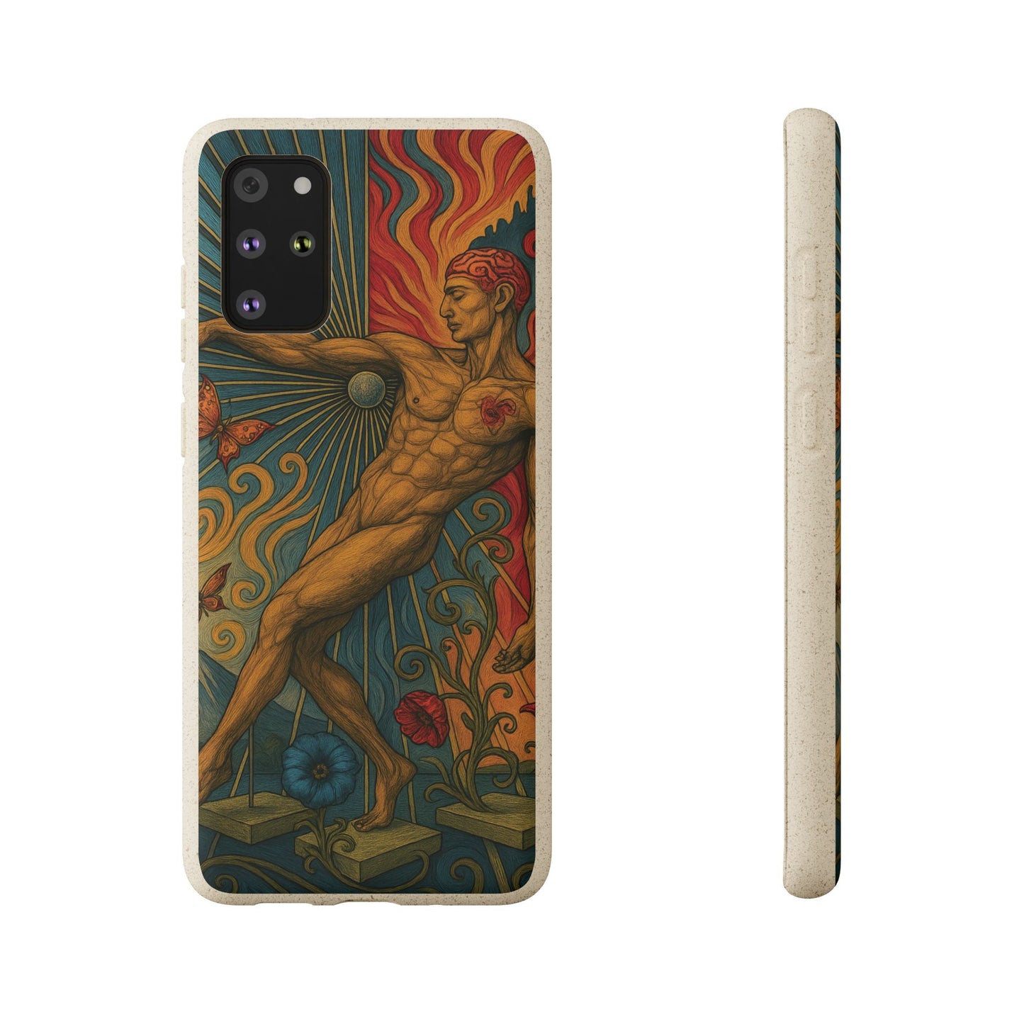 Mind, Spirit & Art - Biodegradable Case