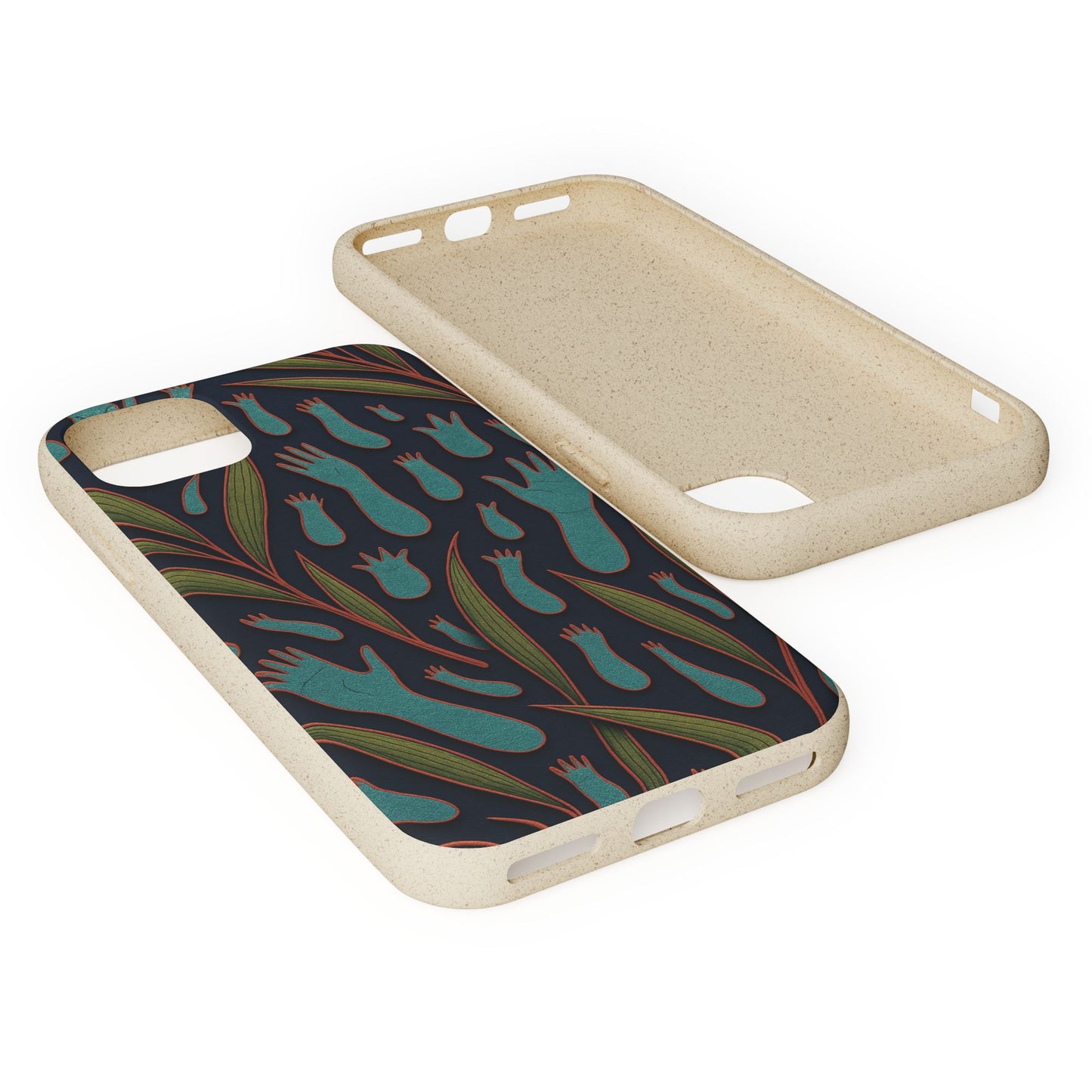 Handprints and Foliage - Biodegradable Case