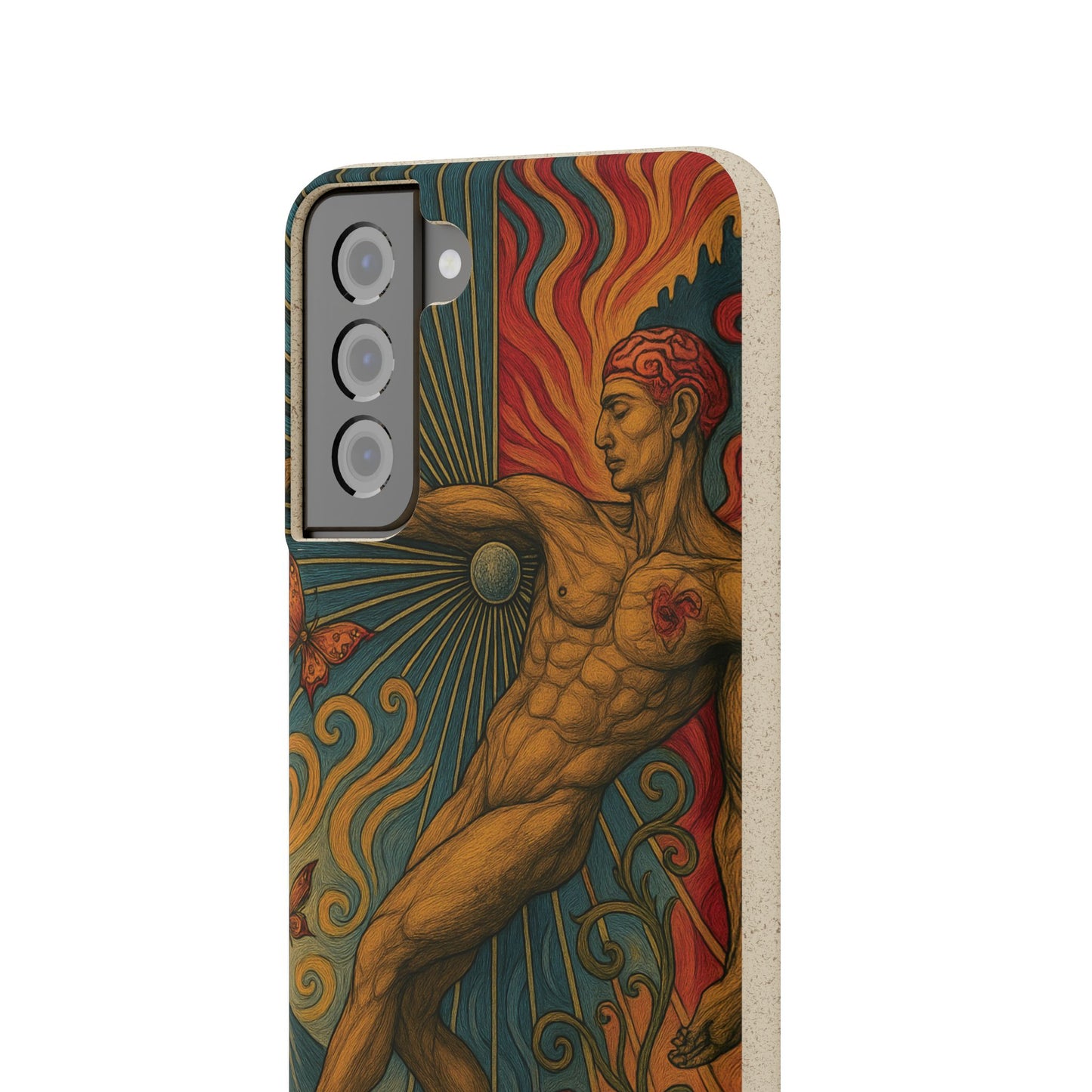 Mind, Spirit & Art - Biodegradable Case