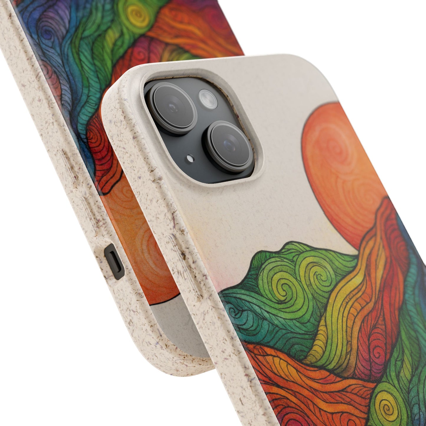 Watercolor Nature - Biodegradable Case