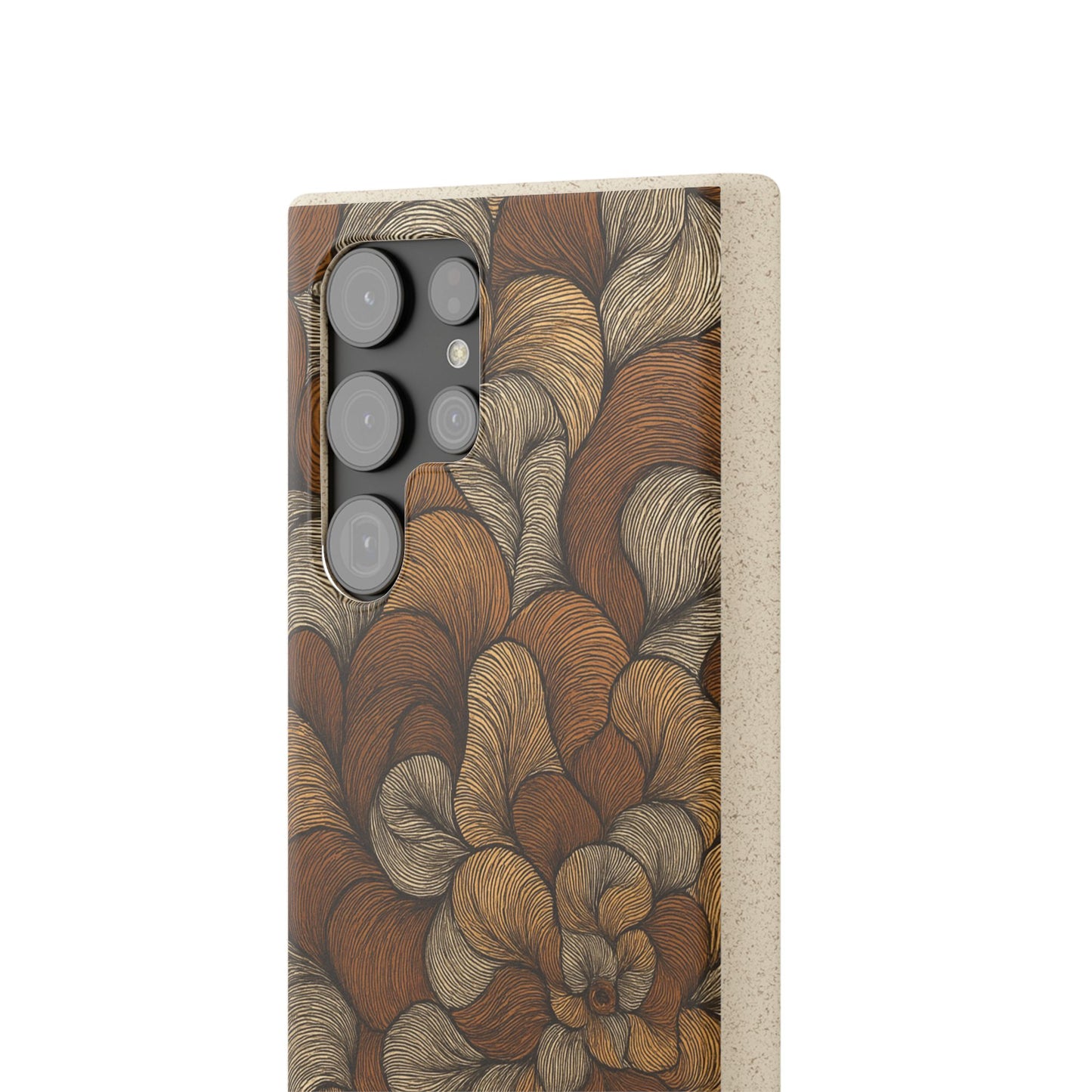 Earthy Mushroom Pedals - Biodegradable Case