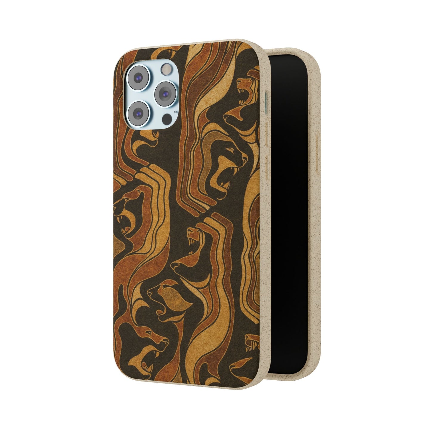 Wooden Wolves of Night - Biodegradable Case