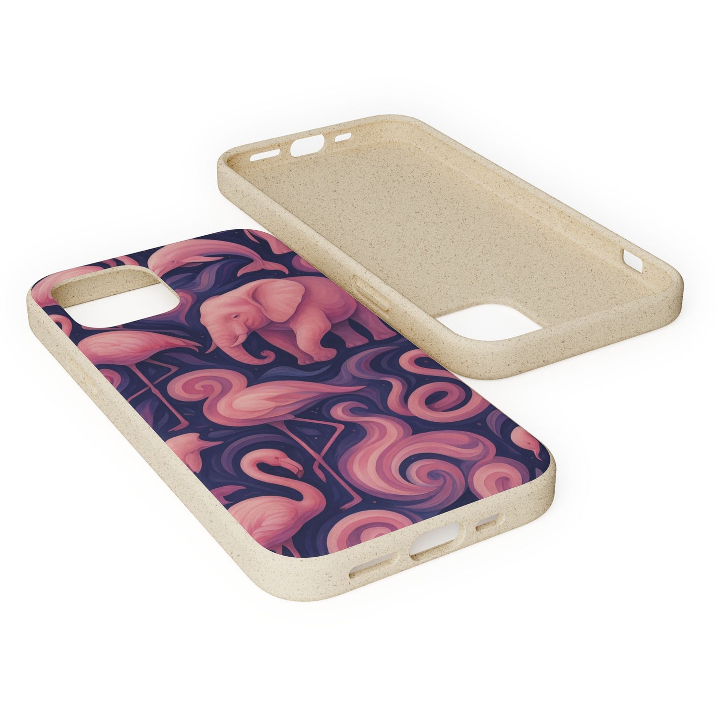 Pink Animalia - Biodegradable Case