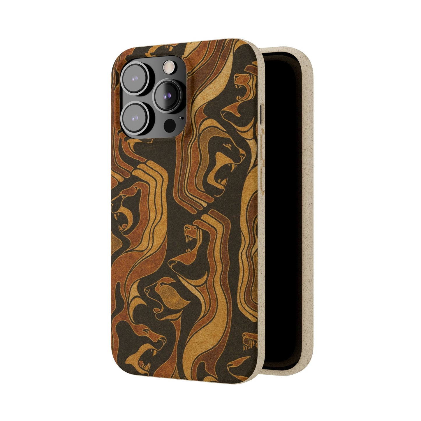 Wooden Wolves of Night - Biodegradable Case