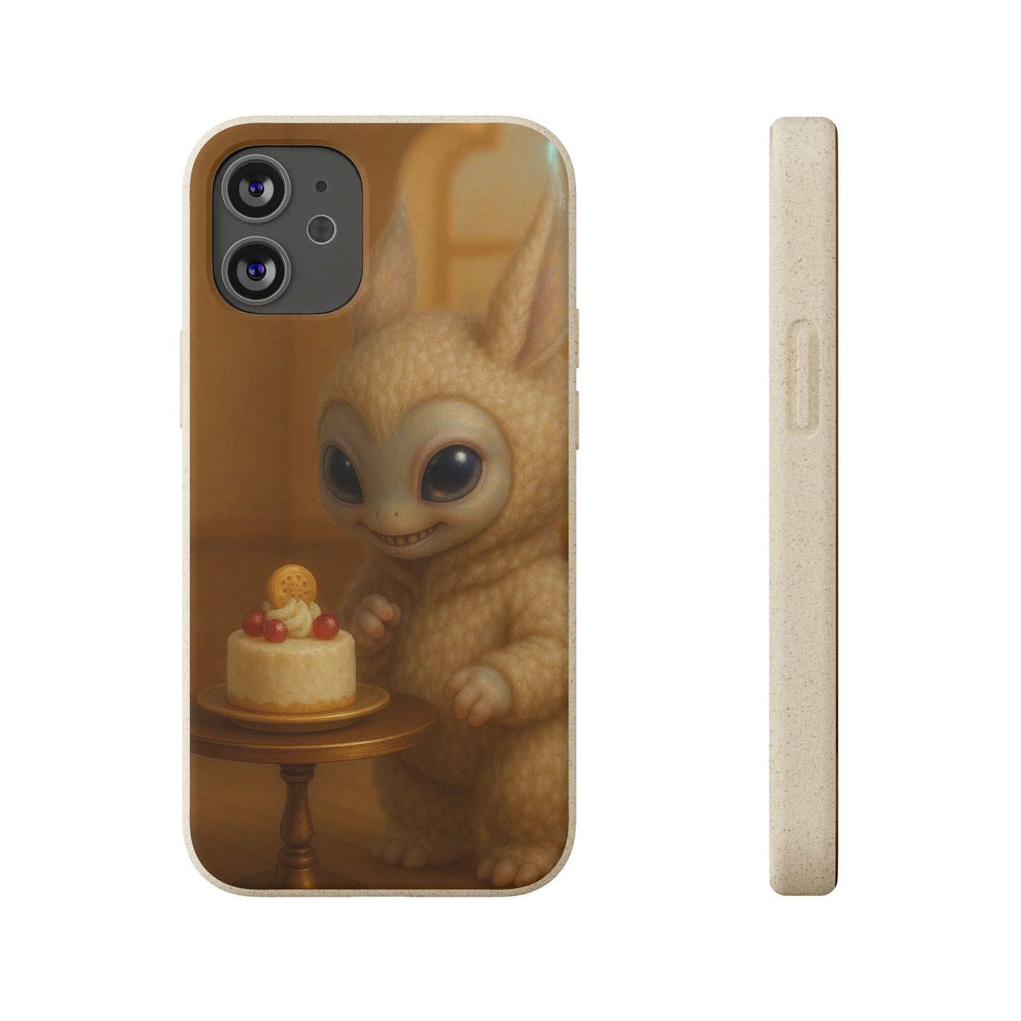 Toy Aliens Love Cake - Biodegradable Case