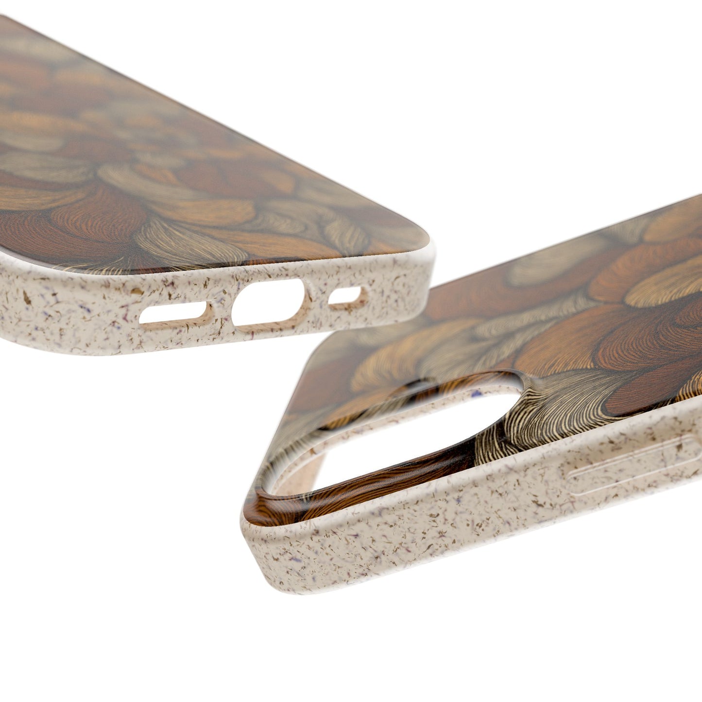 Earthy Mushroom Pedals - Biodegradable Case