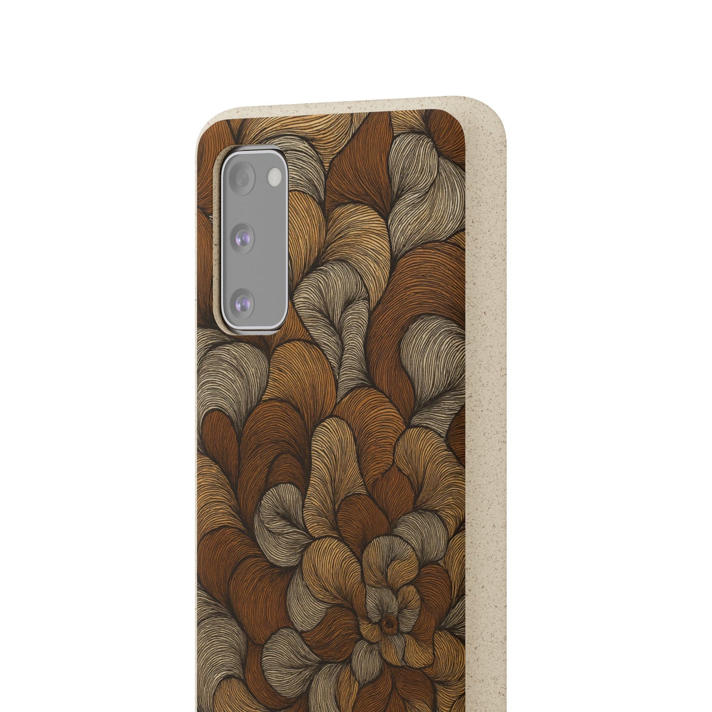 Earthy Mushroom Pedals - Biodegradable Case