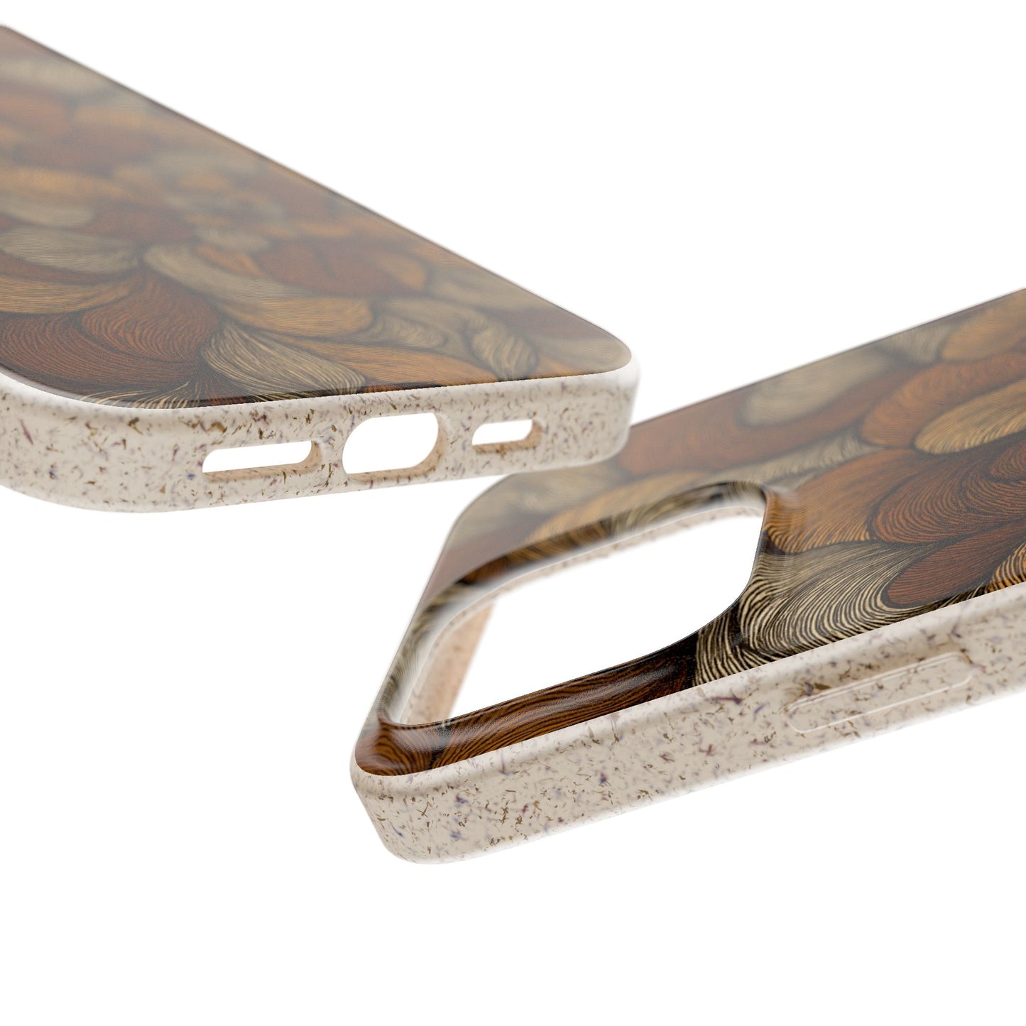 Earthy Mushroom Pedals - Biodegradable Case