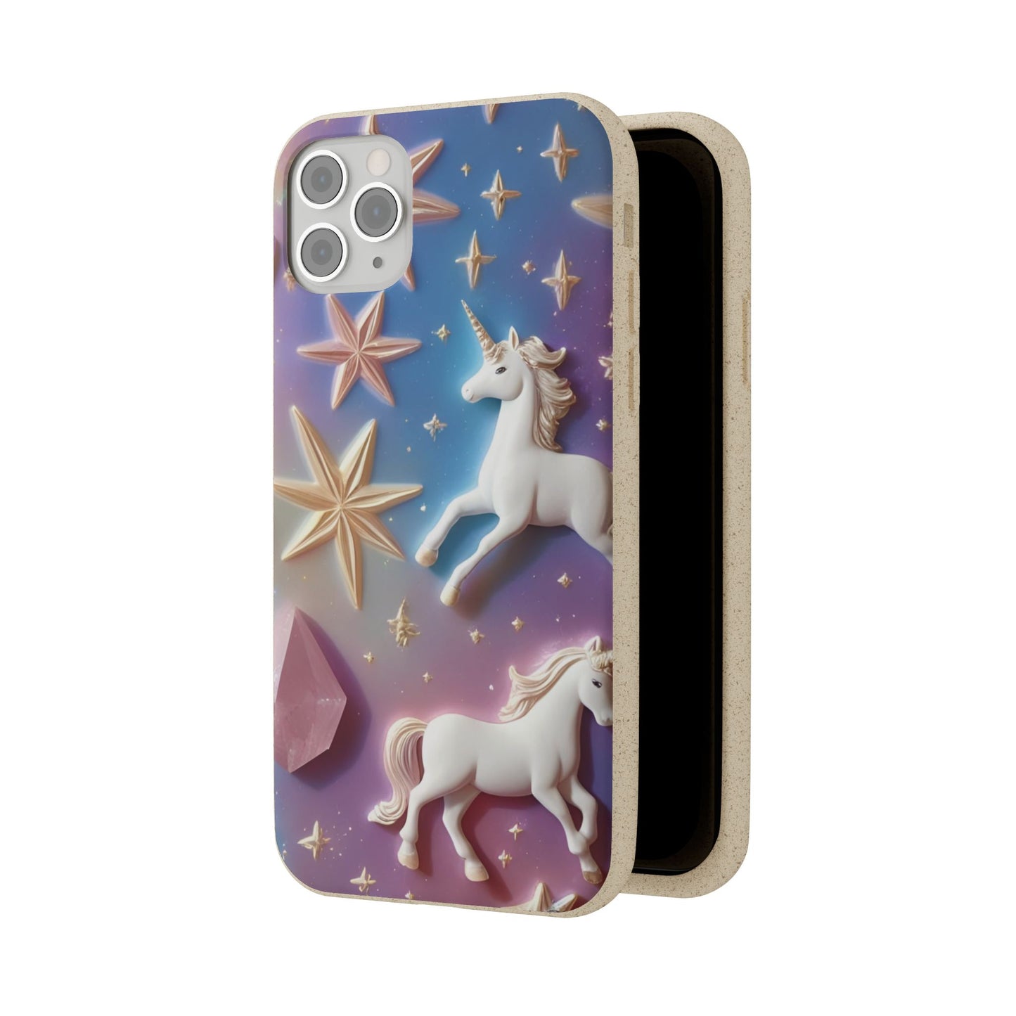 Unicorns & Gems - Biodegradable Case